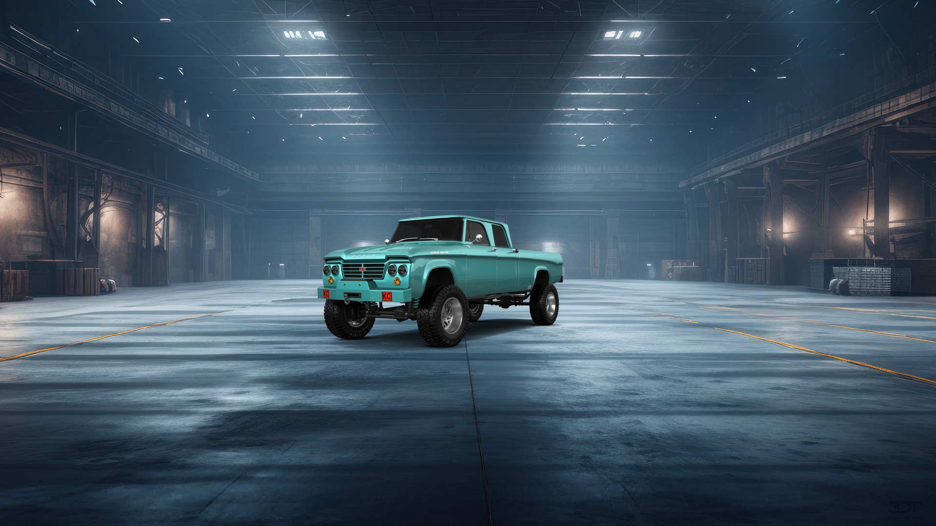 Dodge Power Wagon 4 Door pickup truck 1964