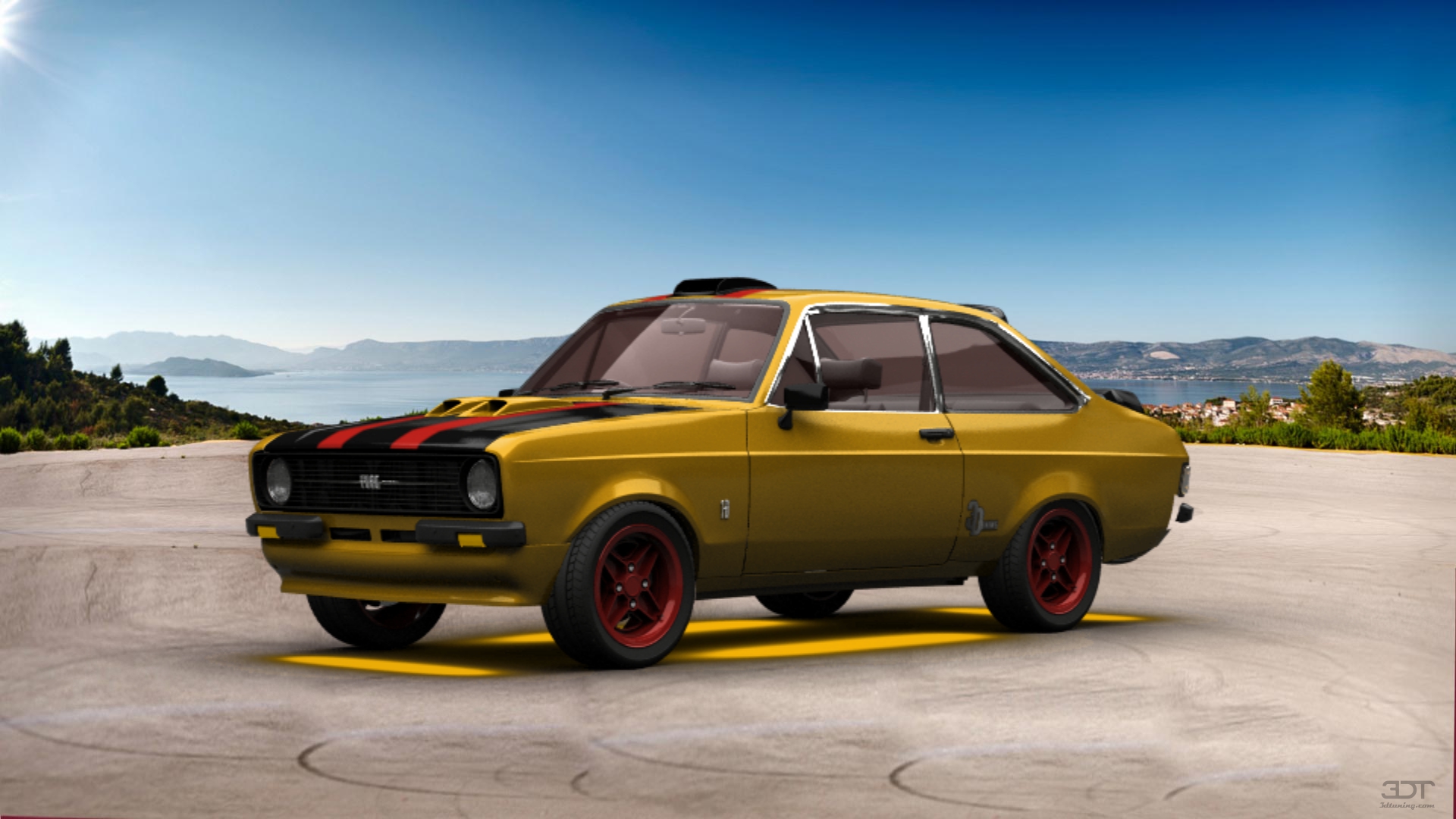 Ford Escort Coupe 1975 tuning