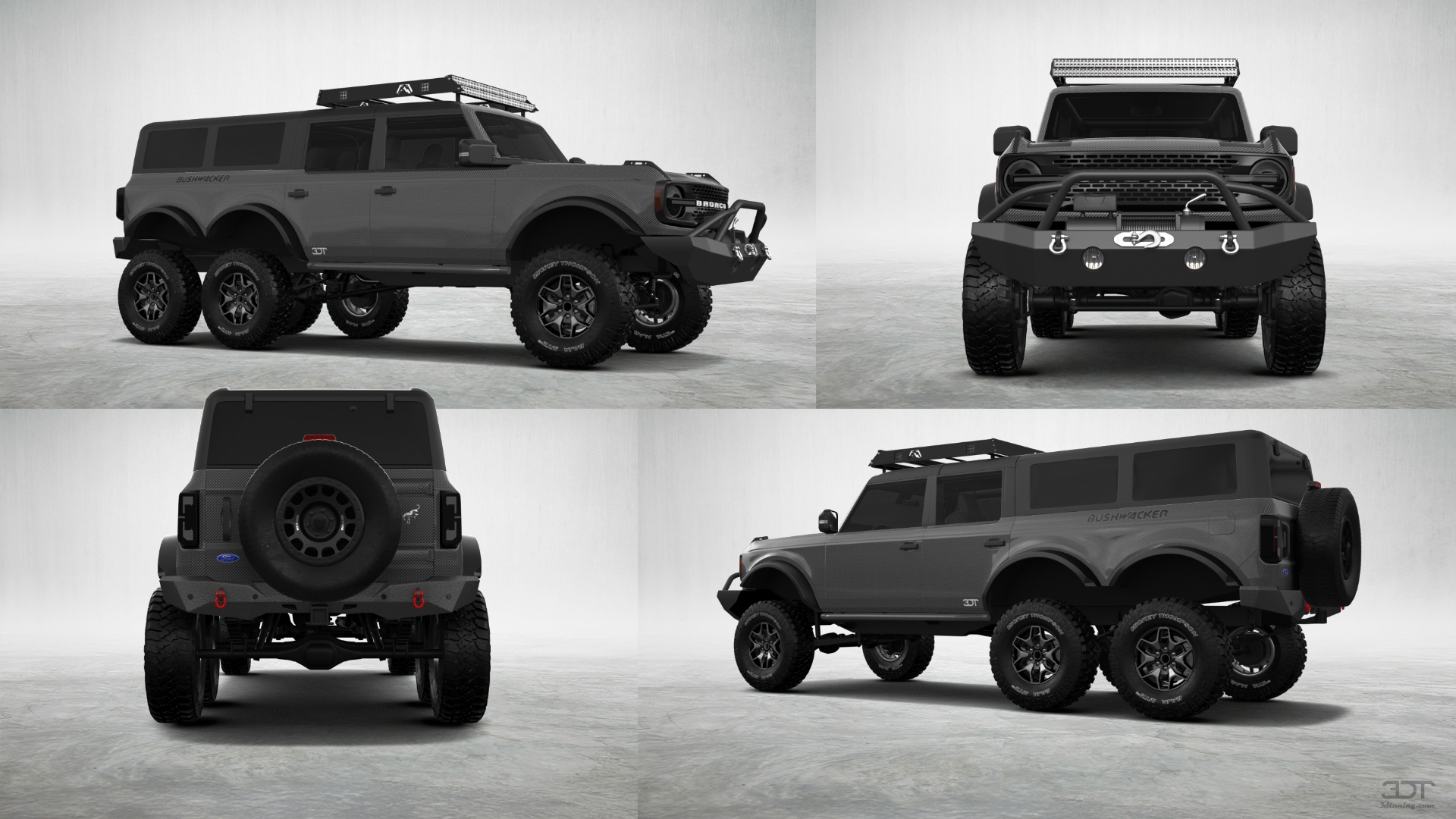 Ford Bronco 6X6 4 Door pickup truck 2021