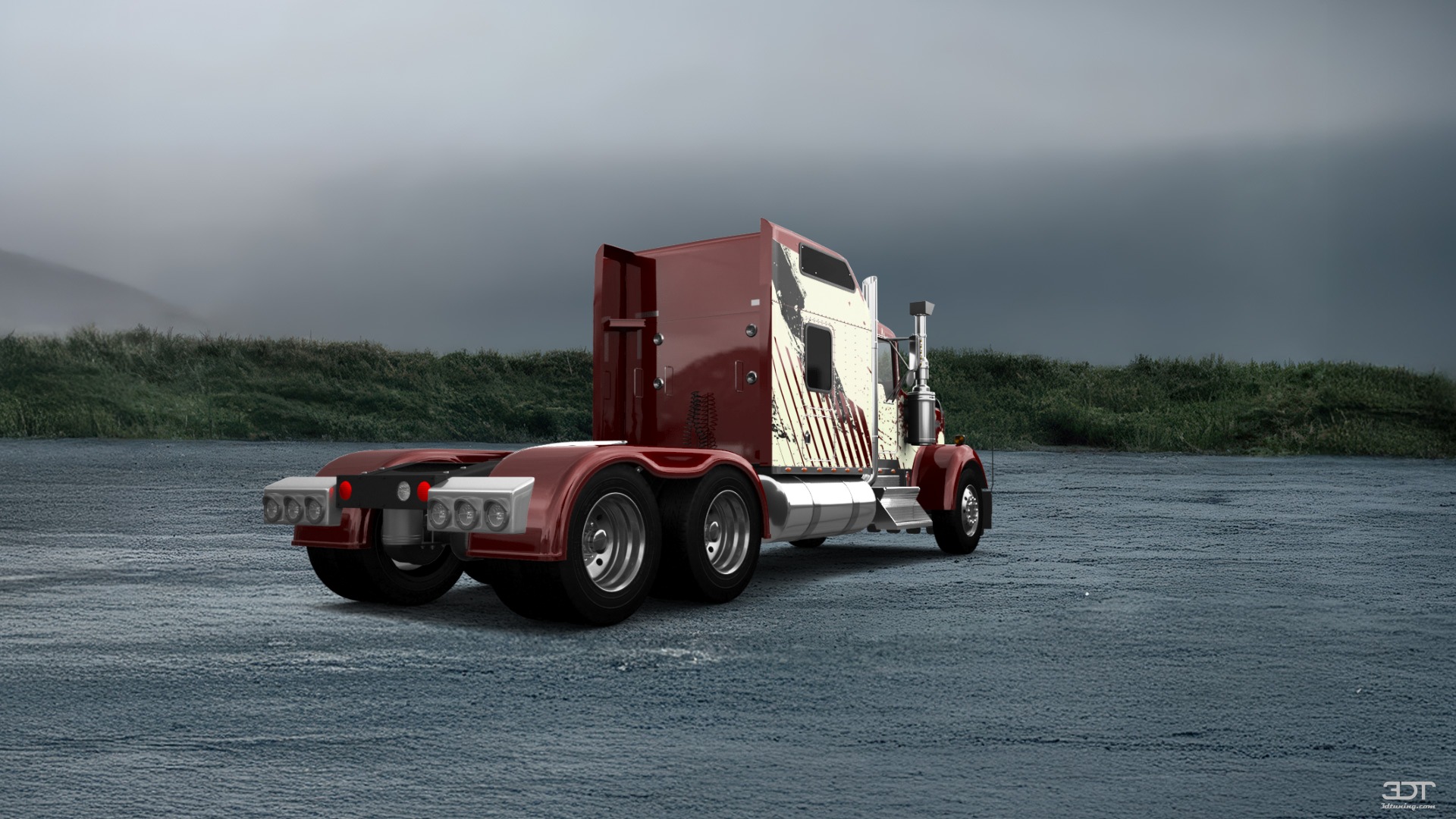 Kenworth W900 Sleeper Cab Truck 2015 tuning