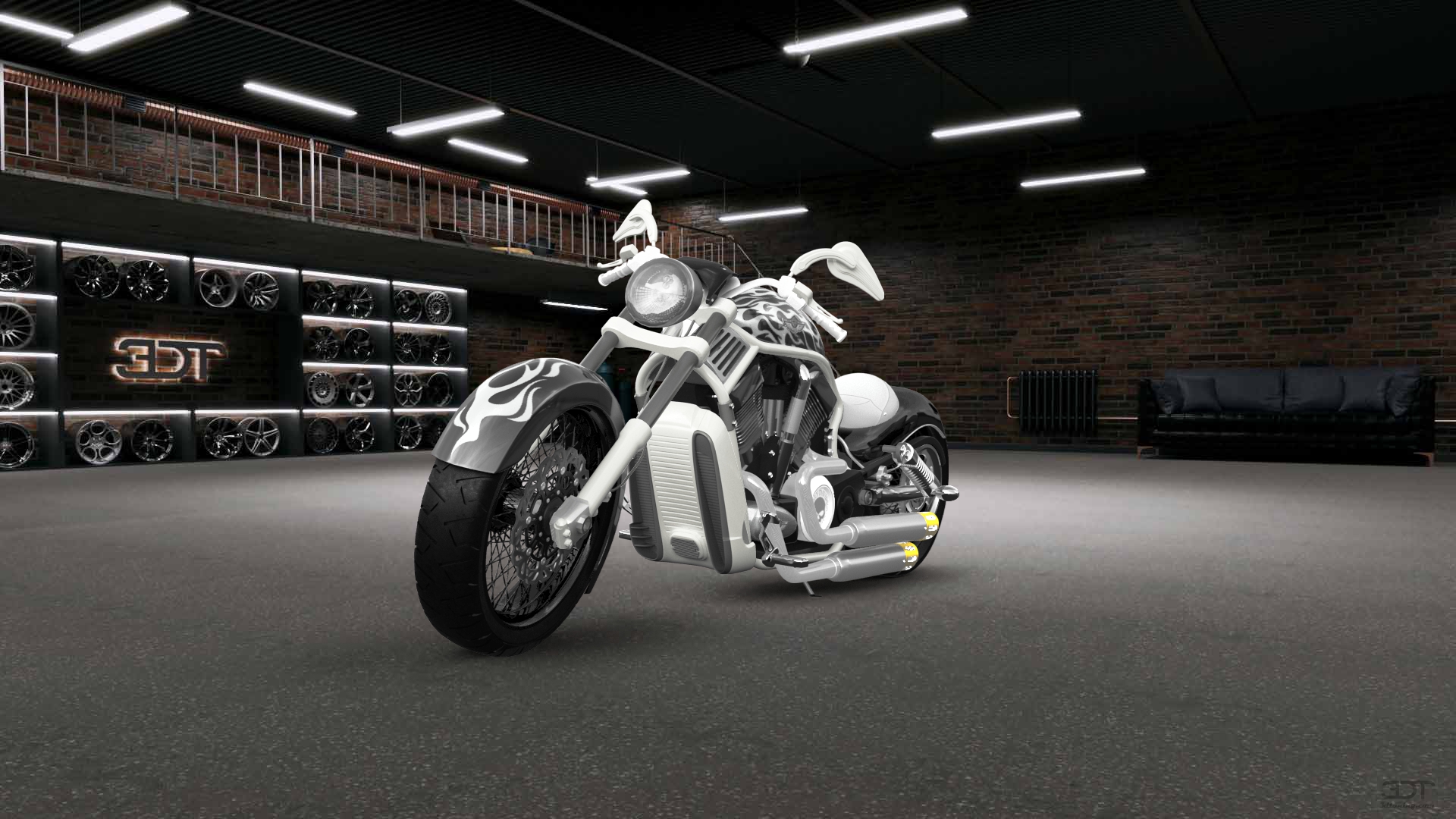 Harley-Davidson Custom Chopper Cruiser 2011