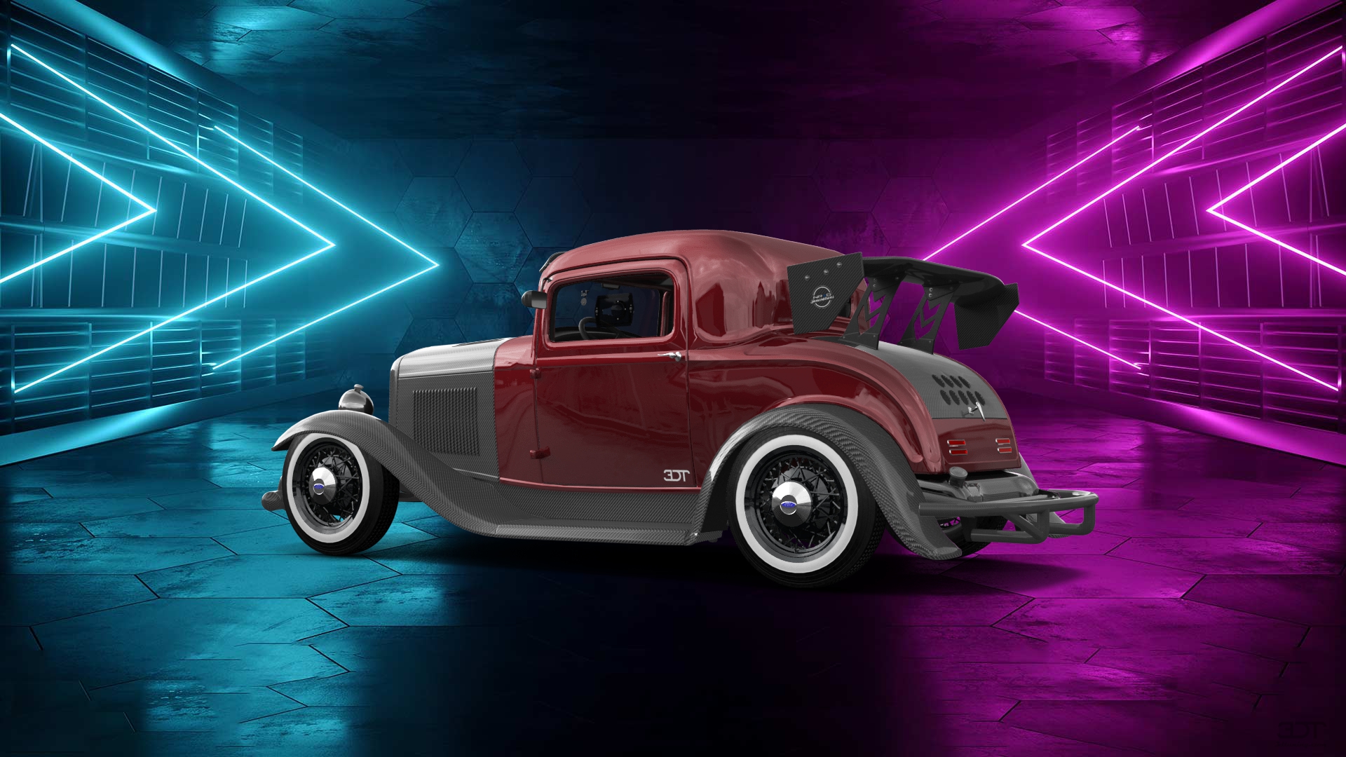 Ford Model B Deluxe 2 Door Coupe 1932