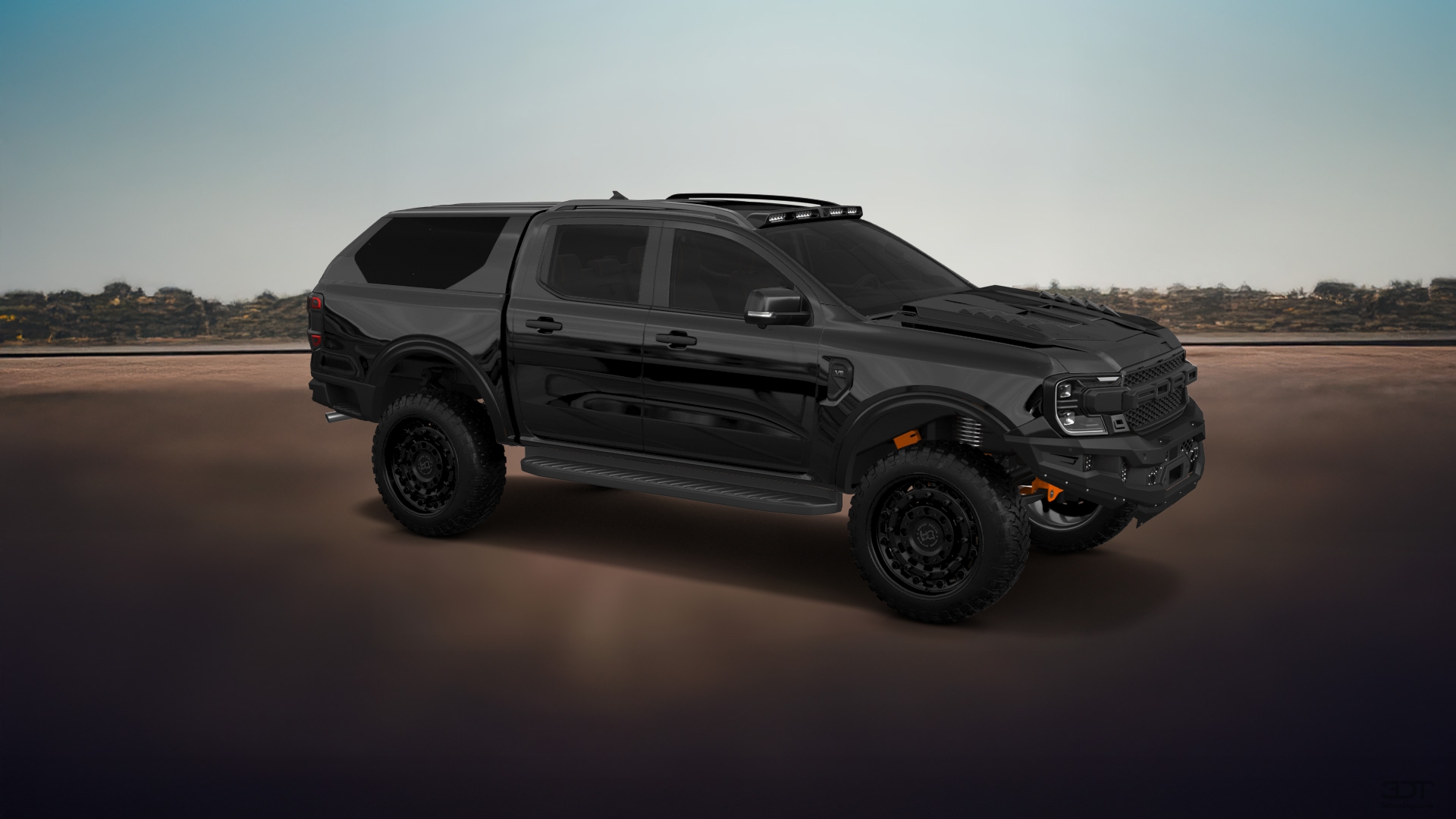 Ford Ranger 4 Door pickup truck 2022 tuning