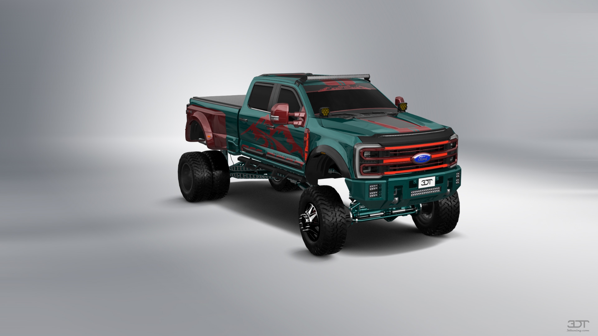 Ford F-350 DRW Crew Cab 4 Door pickup truck 2023 tuning