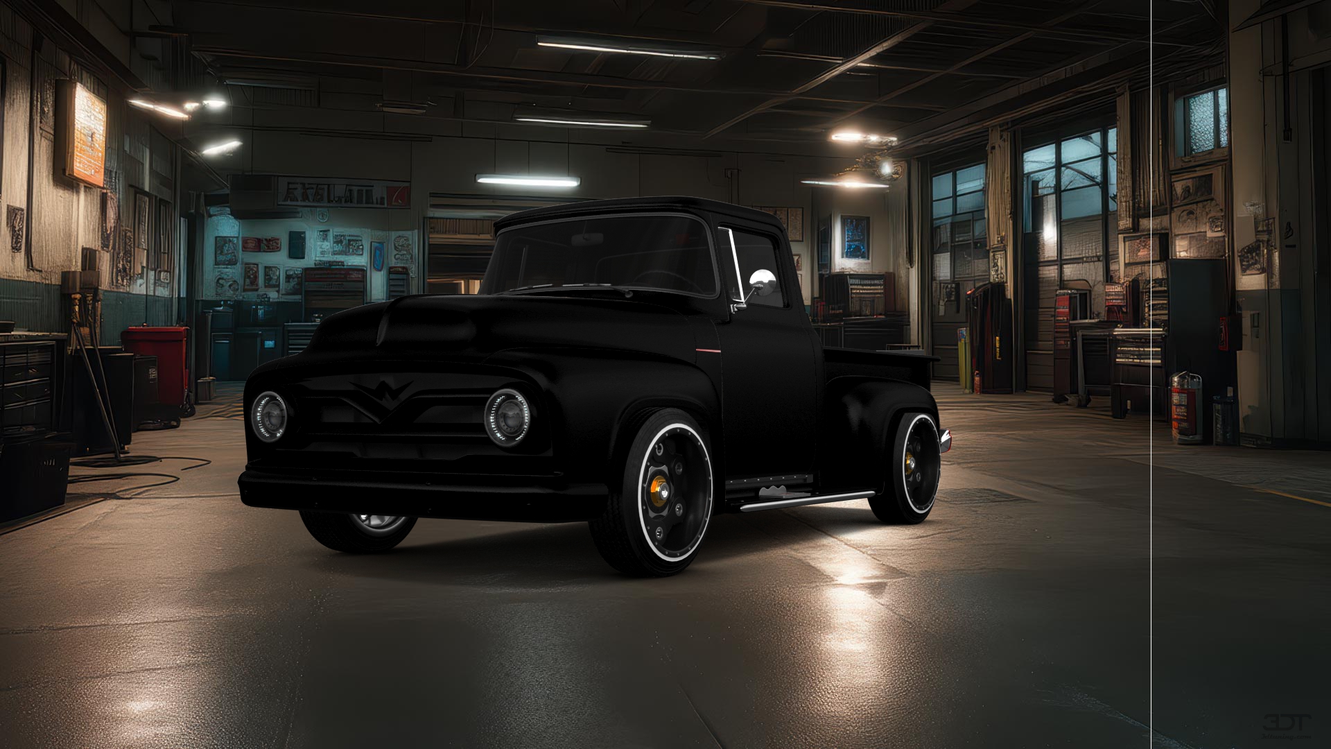 Ford F-100 2 Door truck 1956 tuning