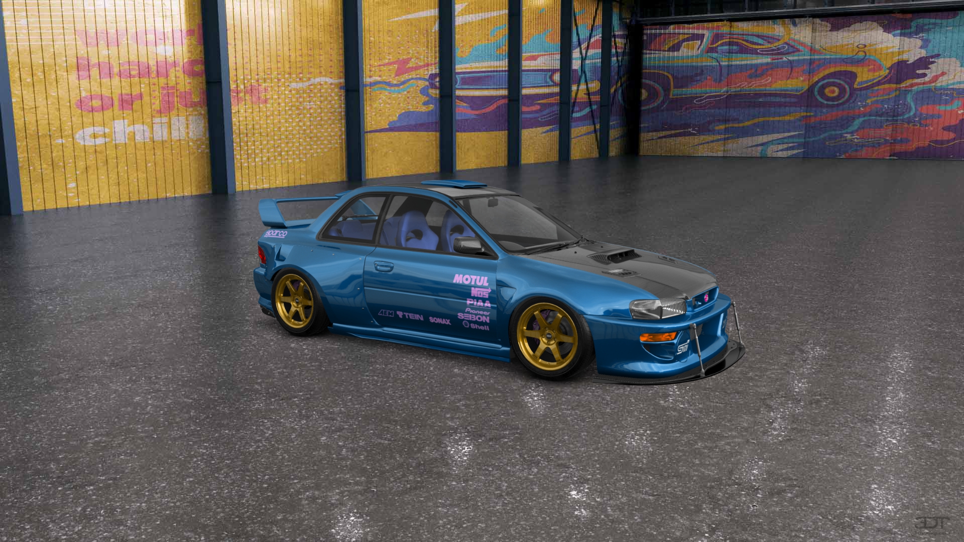 Subaru Impreza WRX STI 22B 2 Door Coupe 2000