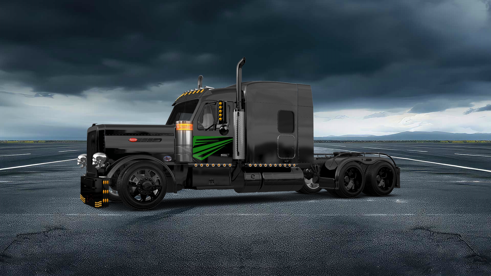 Peterbilt 589 Sleeper Cab Truck 2024 tuning