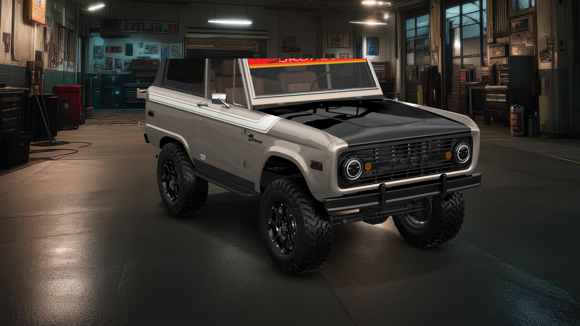 Ford Bronco 3 Door SUV 1965 tuning