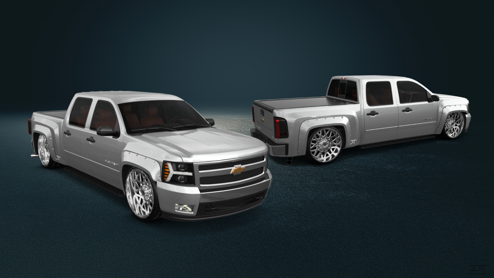Chevrolet Silverado 1500 Crew Cab 4 Door pickup truck 2007