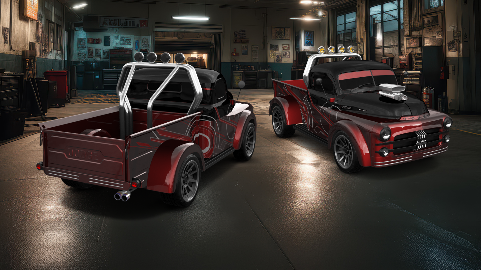 Dodge B Series 2 Door truck 1948 tuning