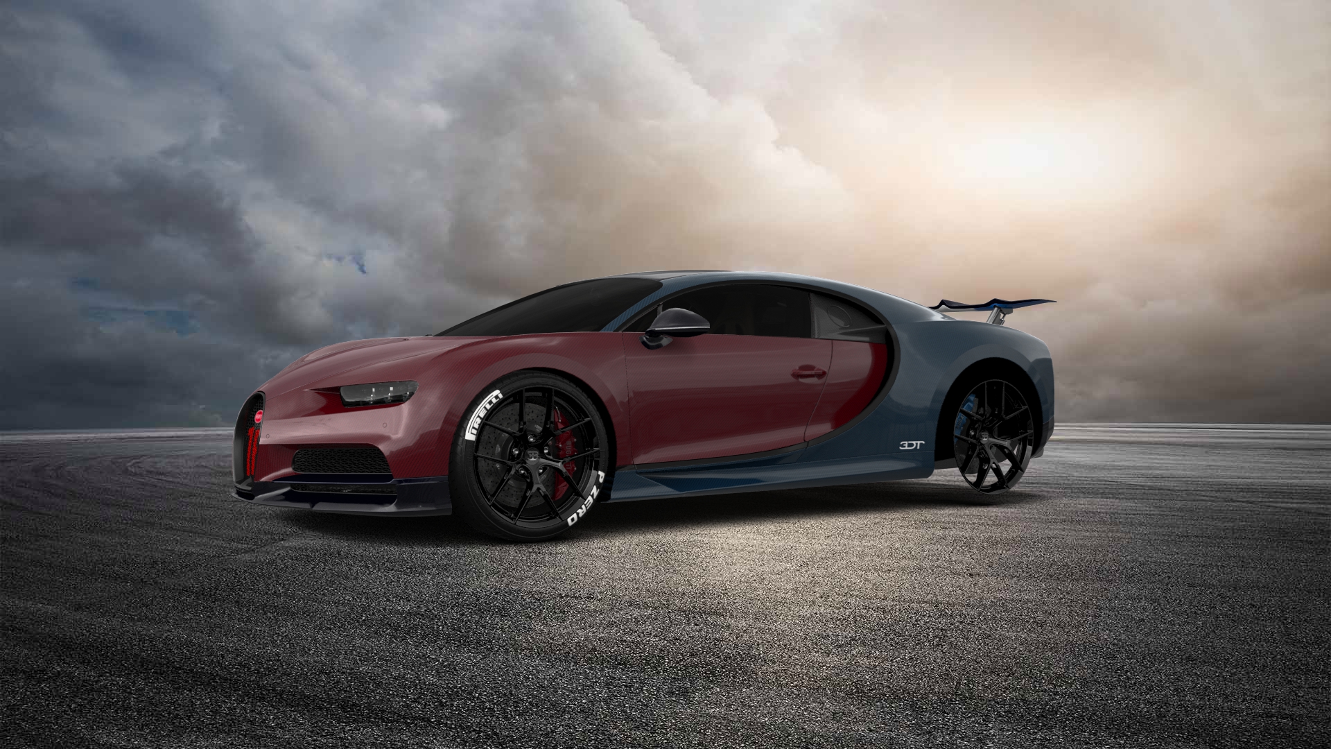 Bugatti Chiron 2 Door Coupe 2016 tuning