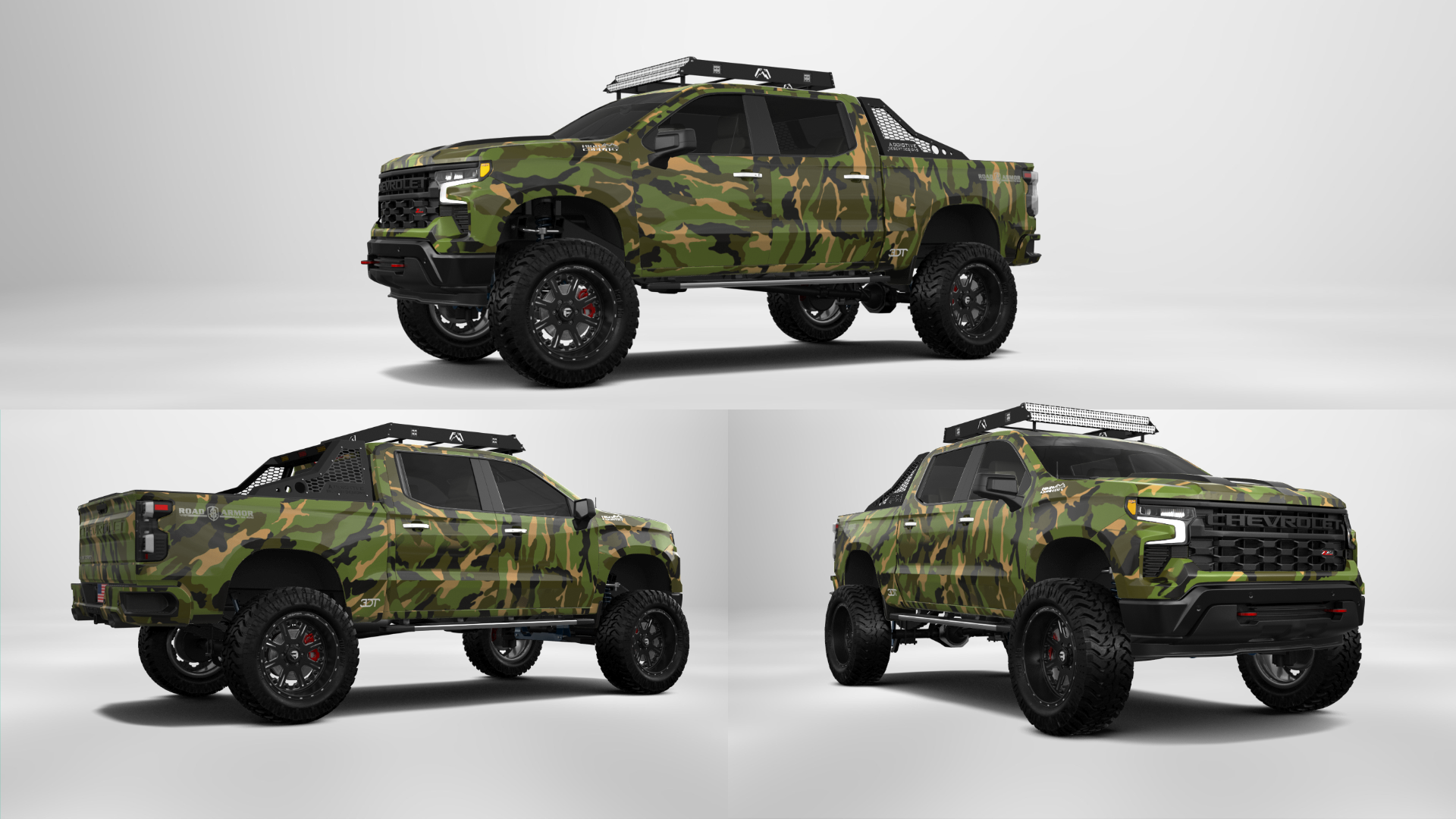 Chevrolet Silverado 1500 Crew Cab 5.8 ft box 4 Door pickup truck 2023 tuning