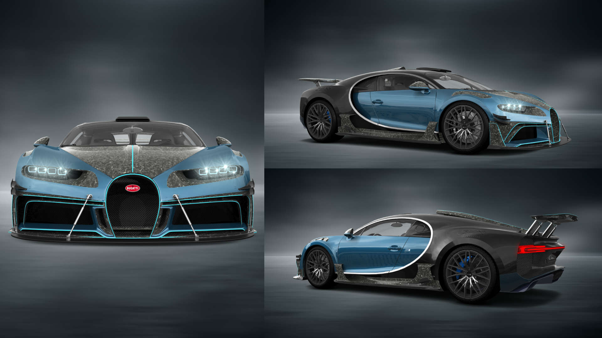 Bugatti Chiron 2 Door Coupe 2016 tuning