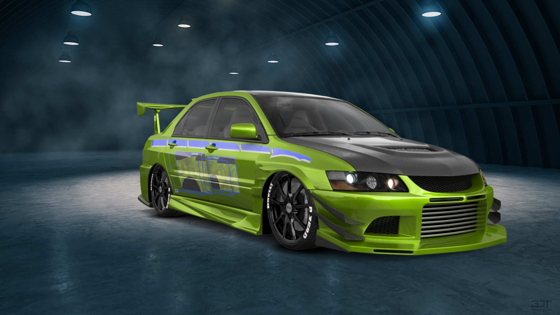 Mitsubishi Lancer Evo IX 4 Door Saloon 2005 tuning