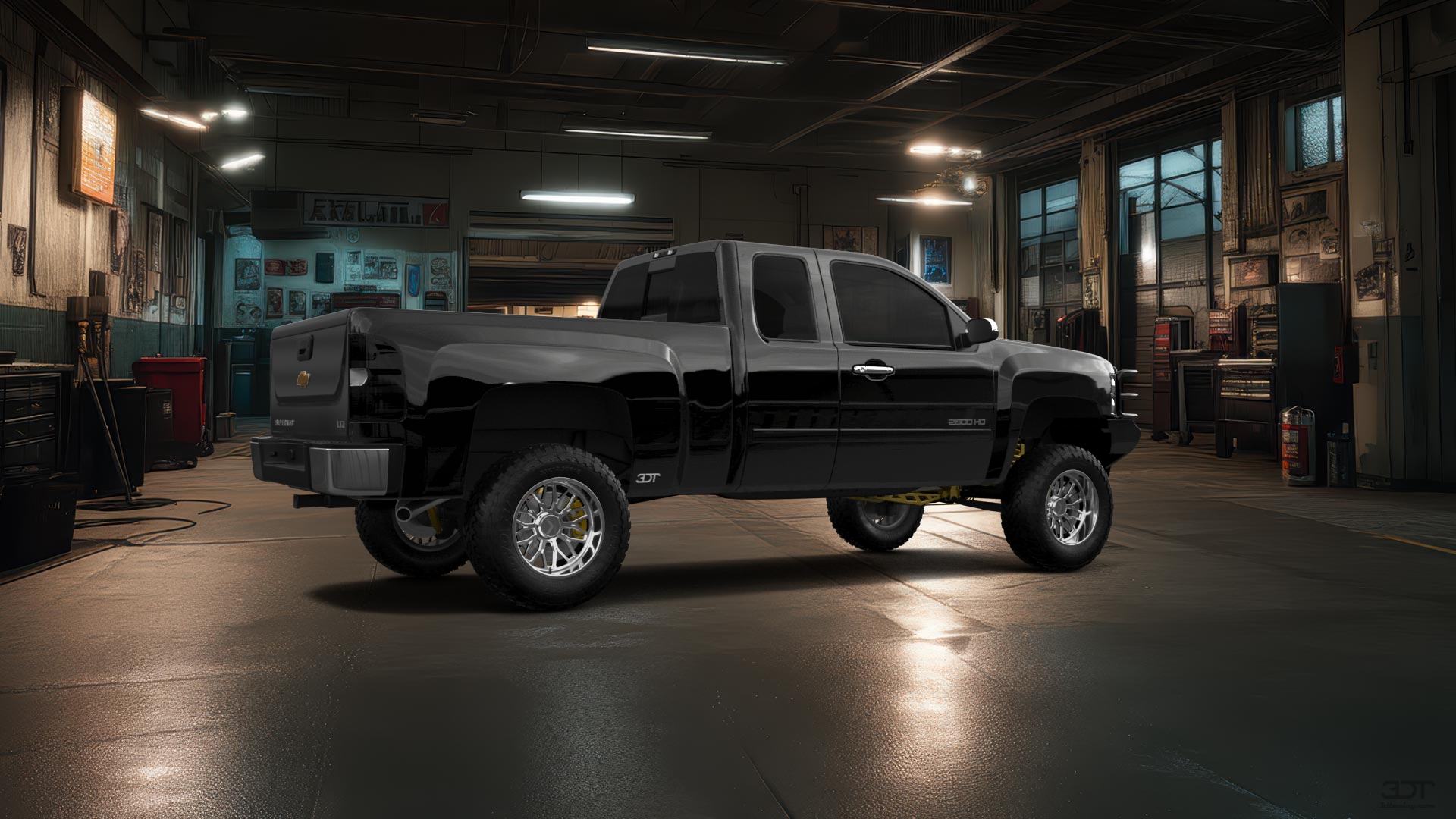 Chevrolet Silverado 2500 HD Extended Cab Pickup Truck 2007 Images