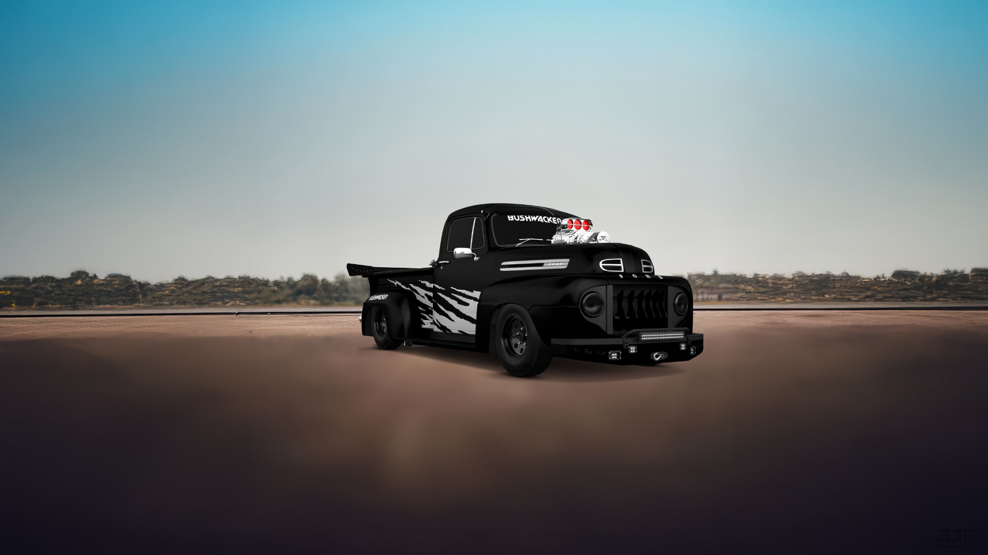 Ford F1 2 Door pickup truck 1949 tuning