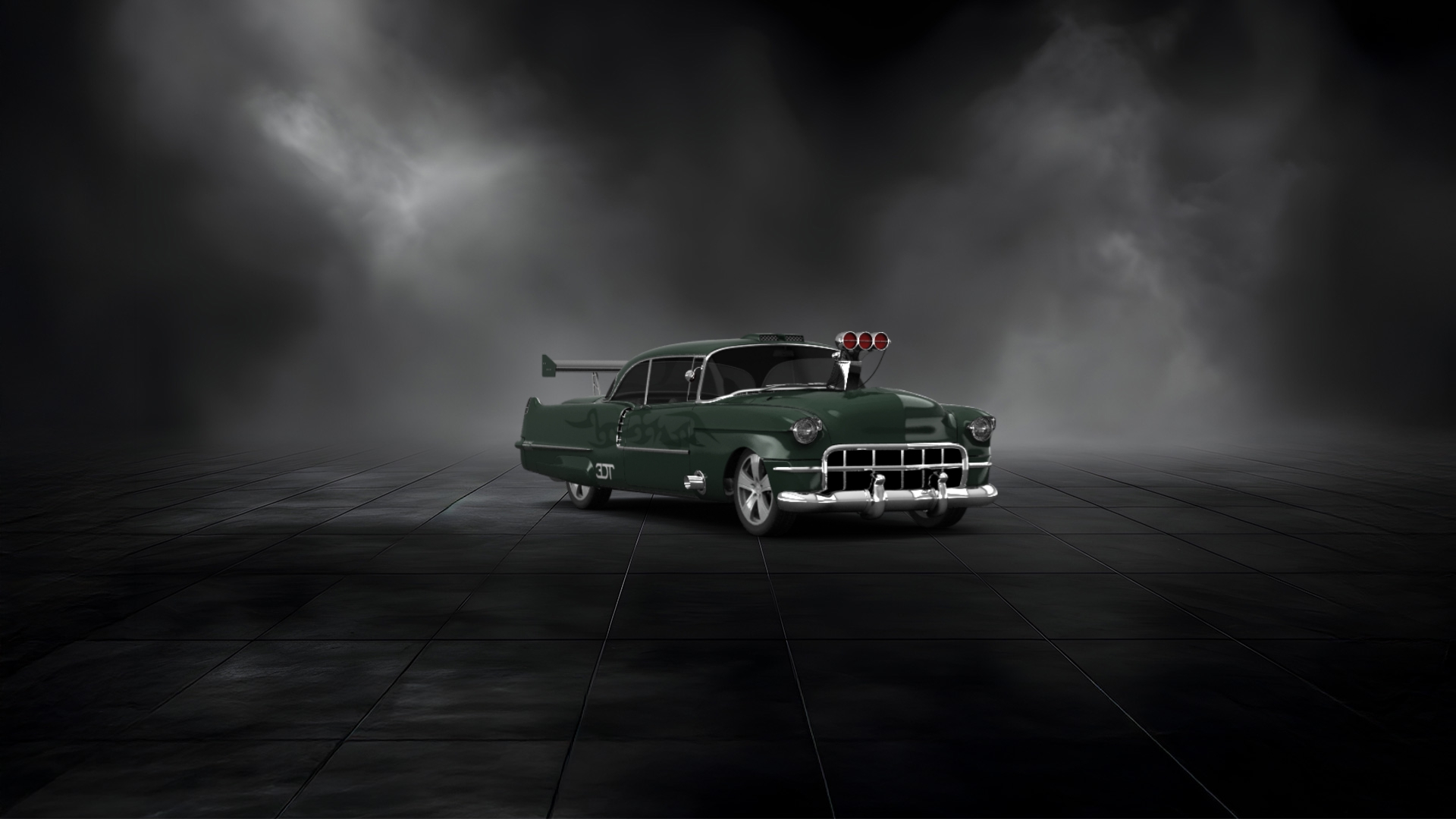 Cadillac De Ville Coupe 1956 tuning