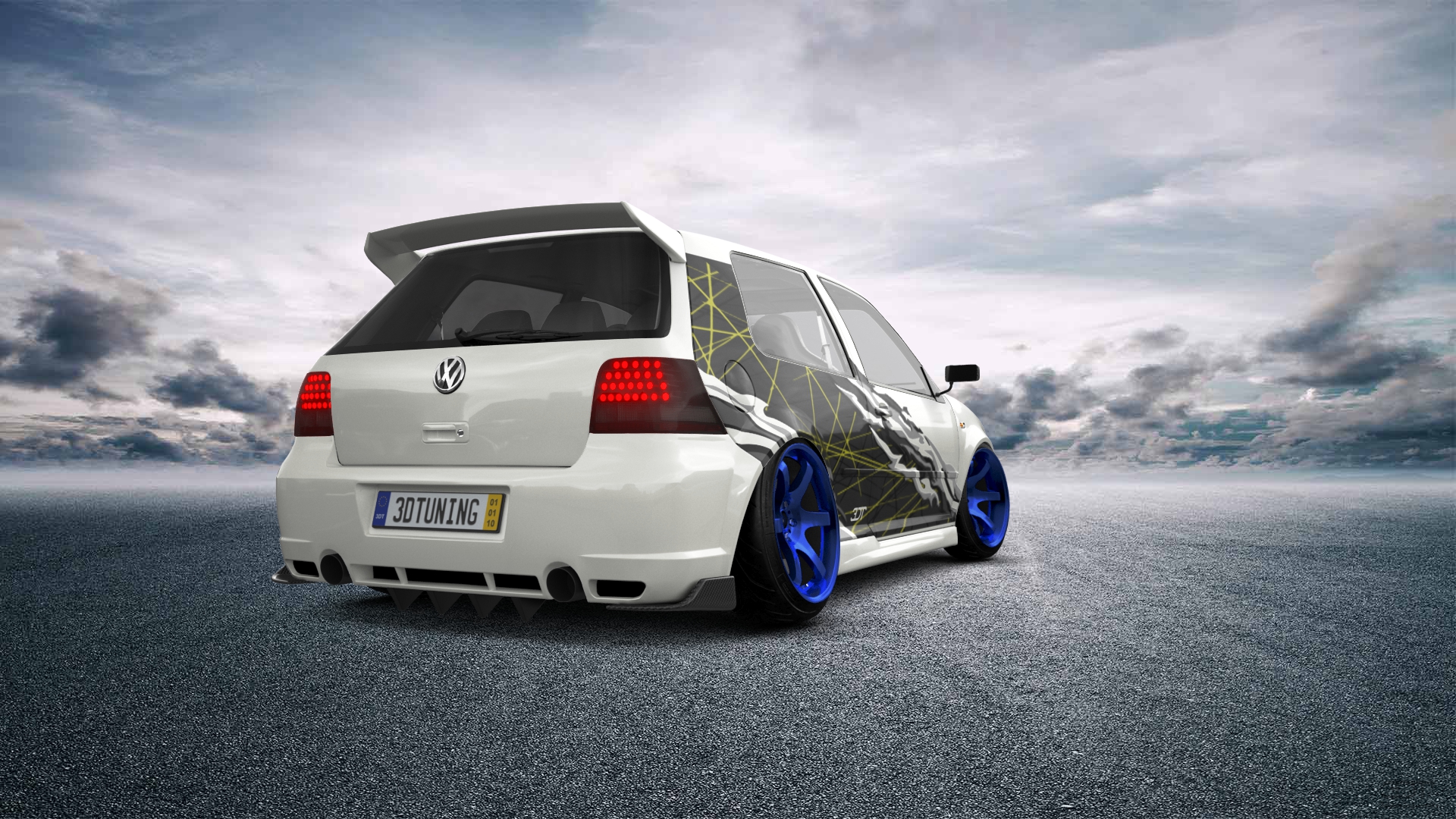 Volkswagen Golf 4 (mk4) 3 Door Hatchback 1997 tuning