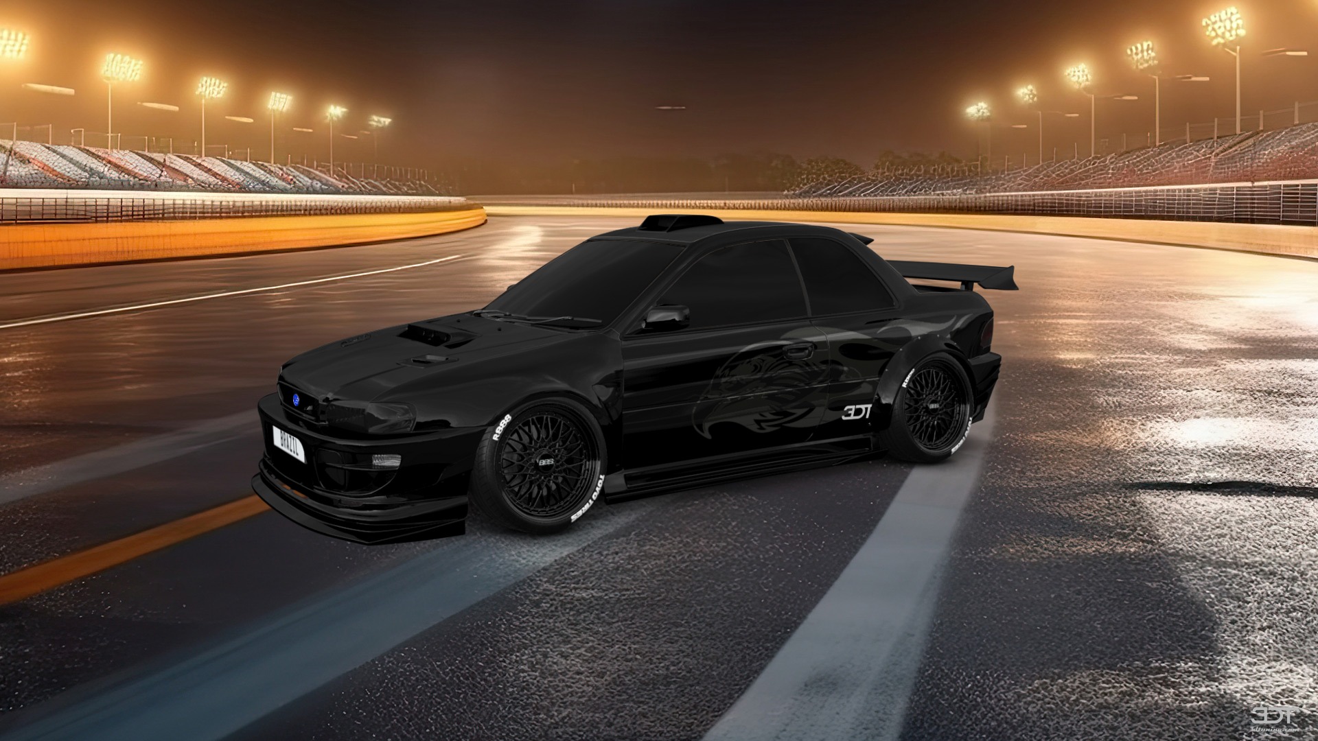 Subaru Impreza WRX STI 22B 2 Door Coupe 2000 tuning