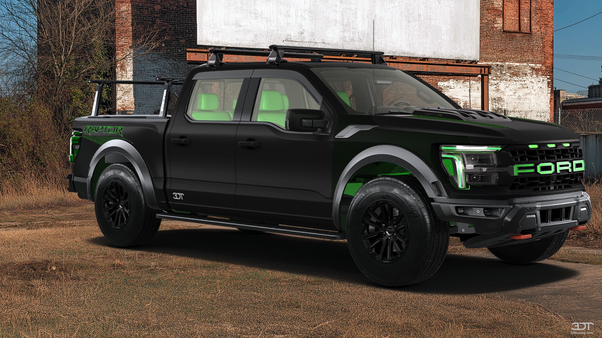 Ford F-150 Raptor 4 Door pickup truck 2024 tuning
