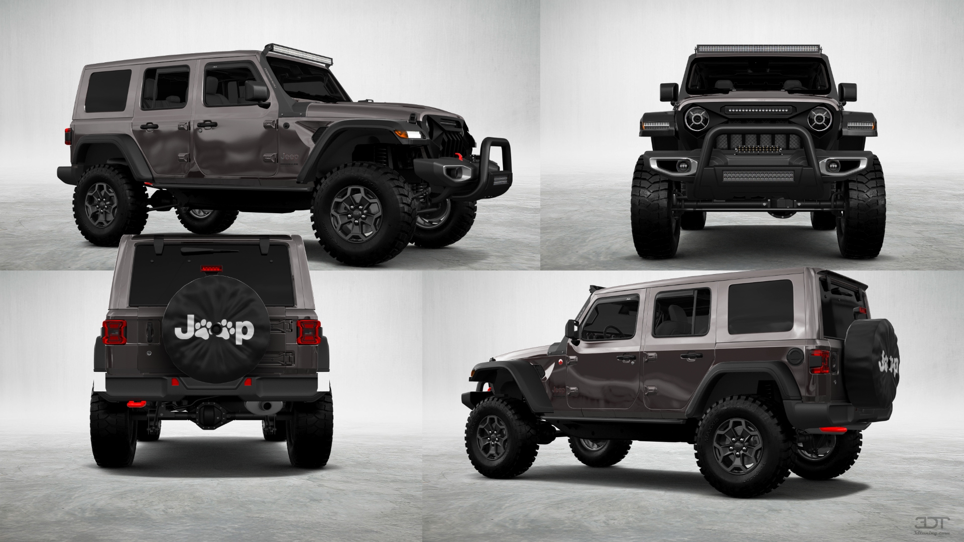 Jeep Wrangler Rubicon JL 4 Door SUV 2017 tuning