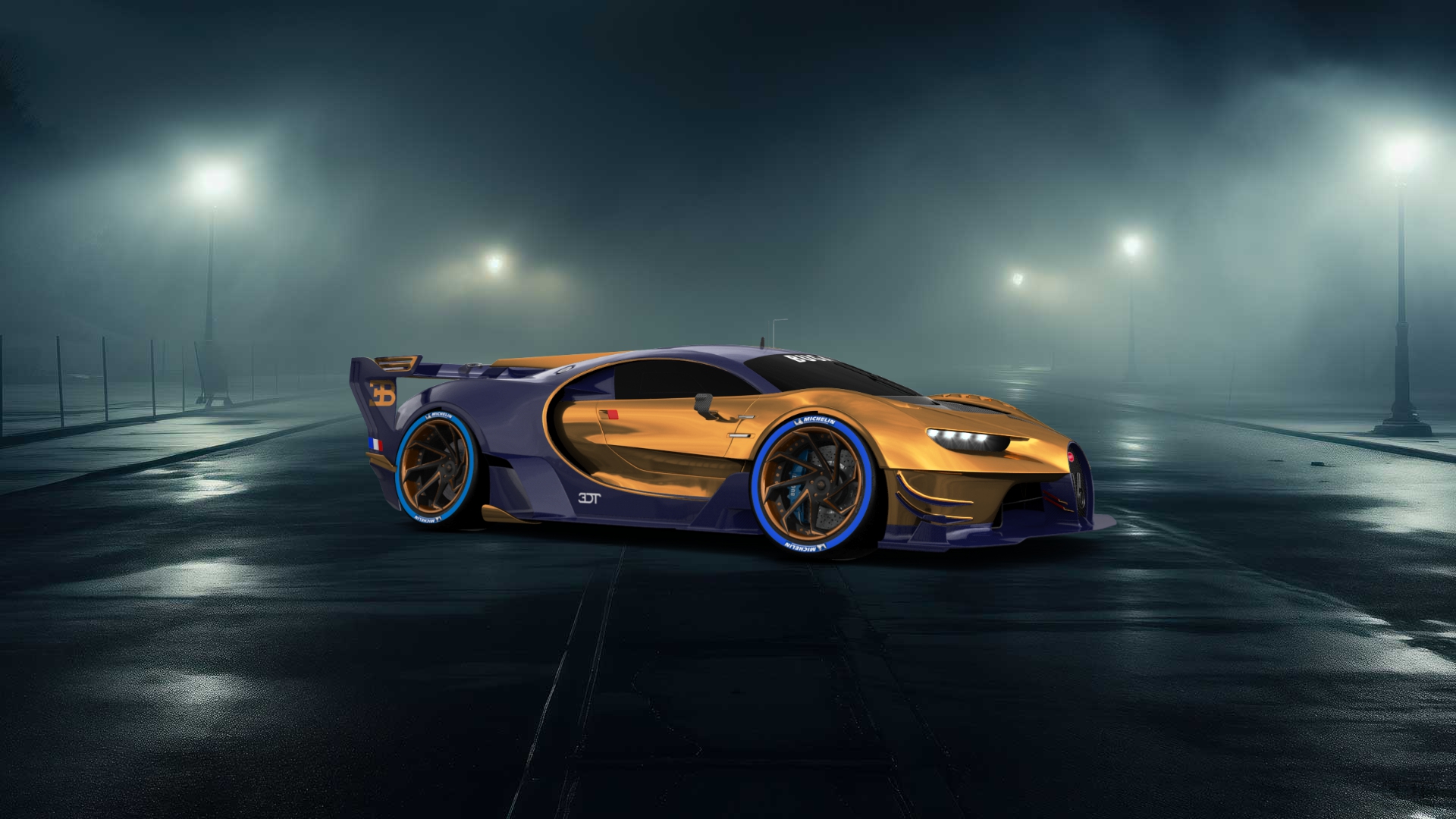 Bugatti Vision GT Supercar 2015 tuning