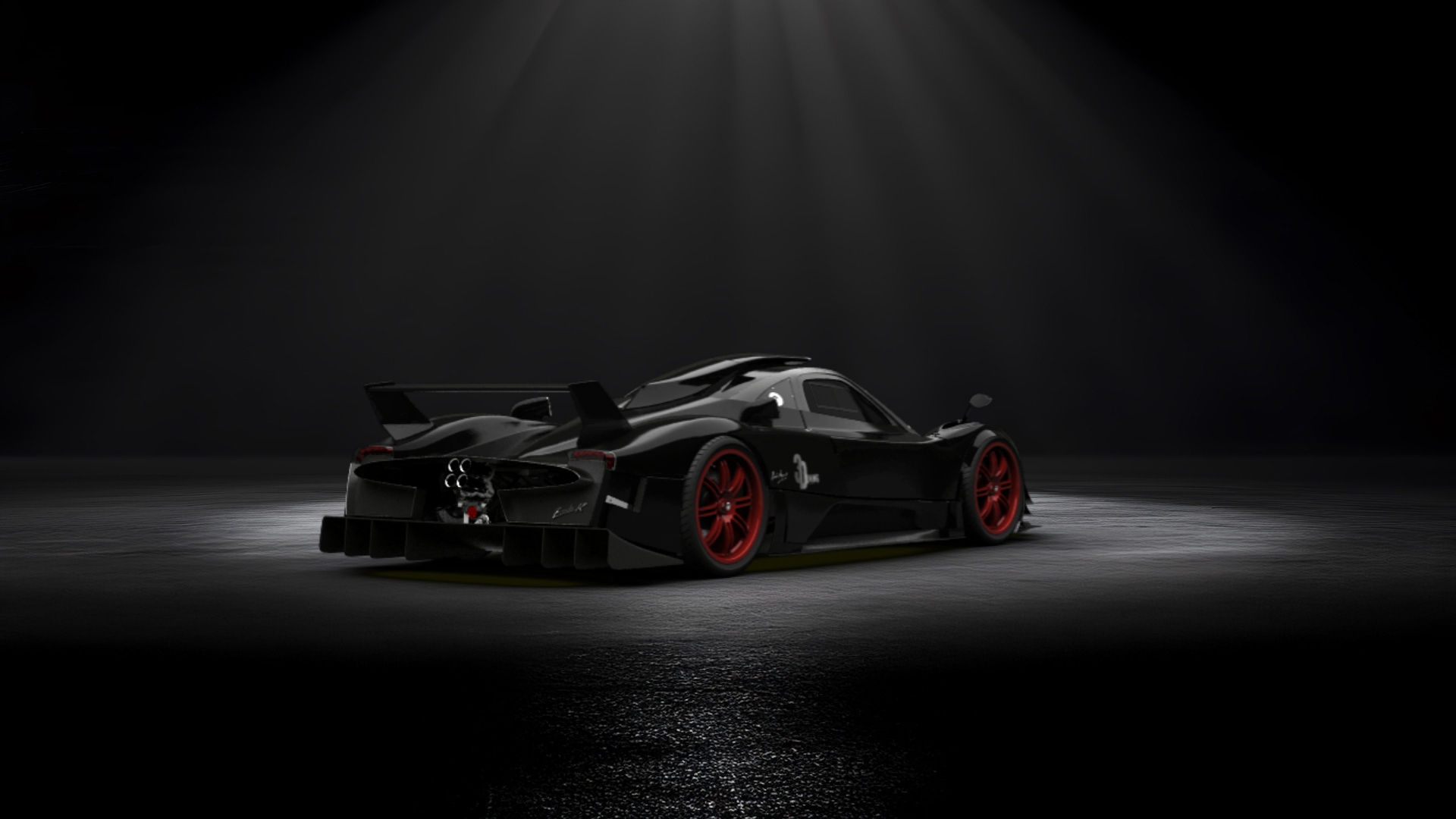 Pagani Zonda R Coupe 2009 tuning