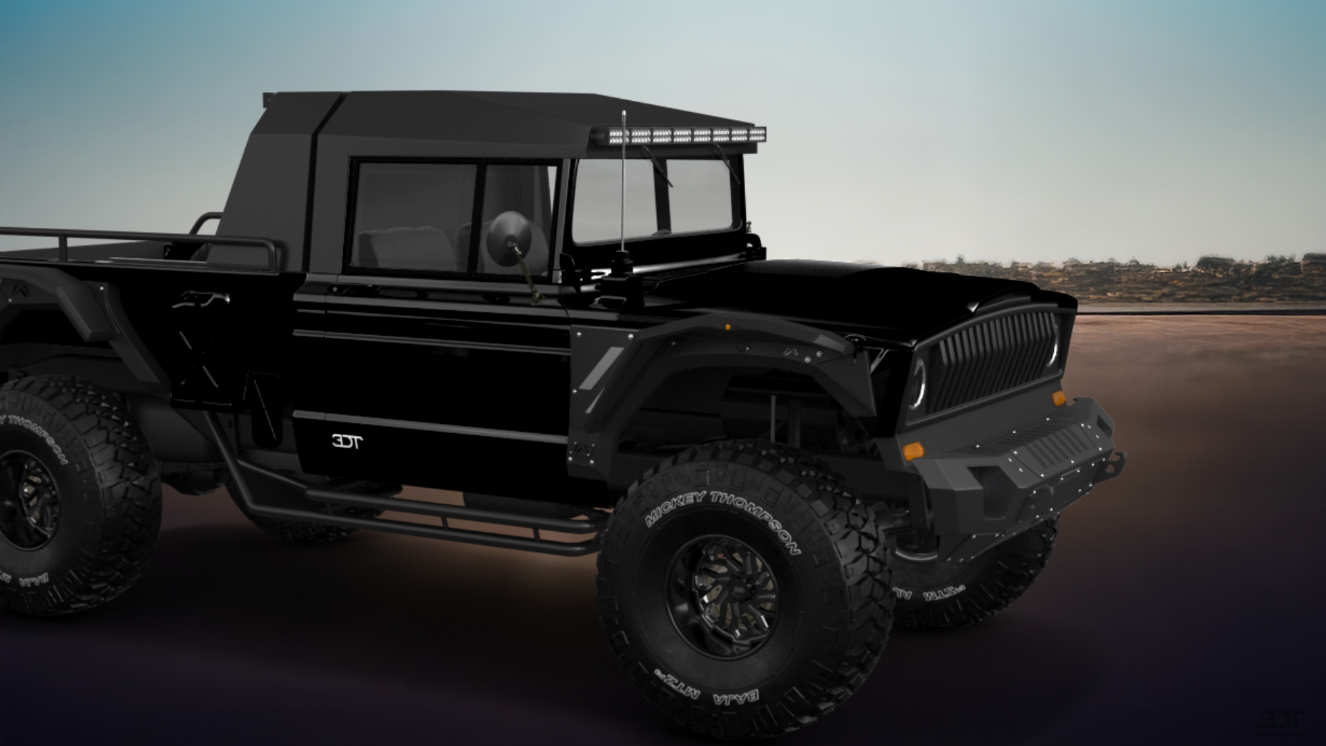 Jeep Kaiser M715 2 Door pickup truck 1968 tuning