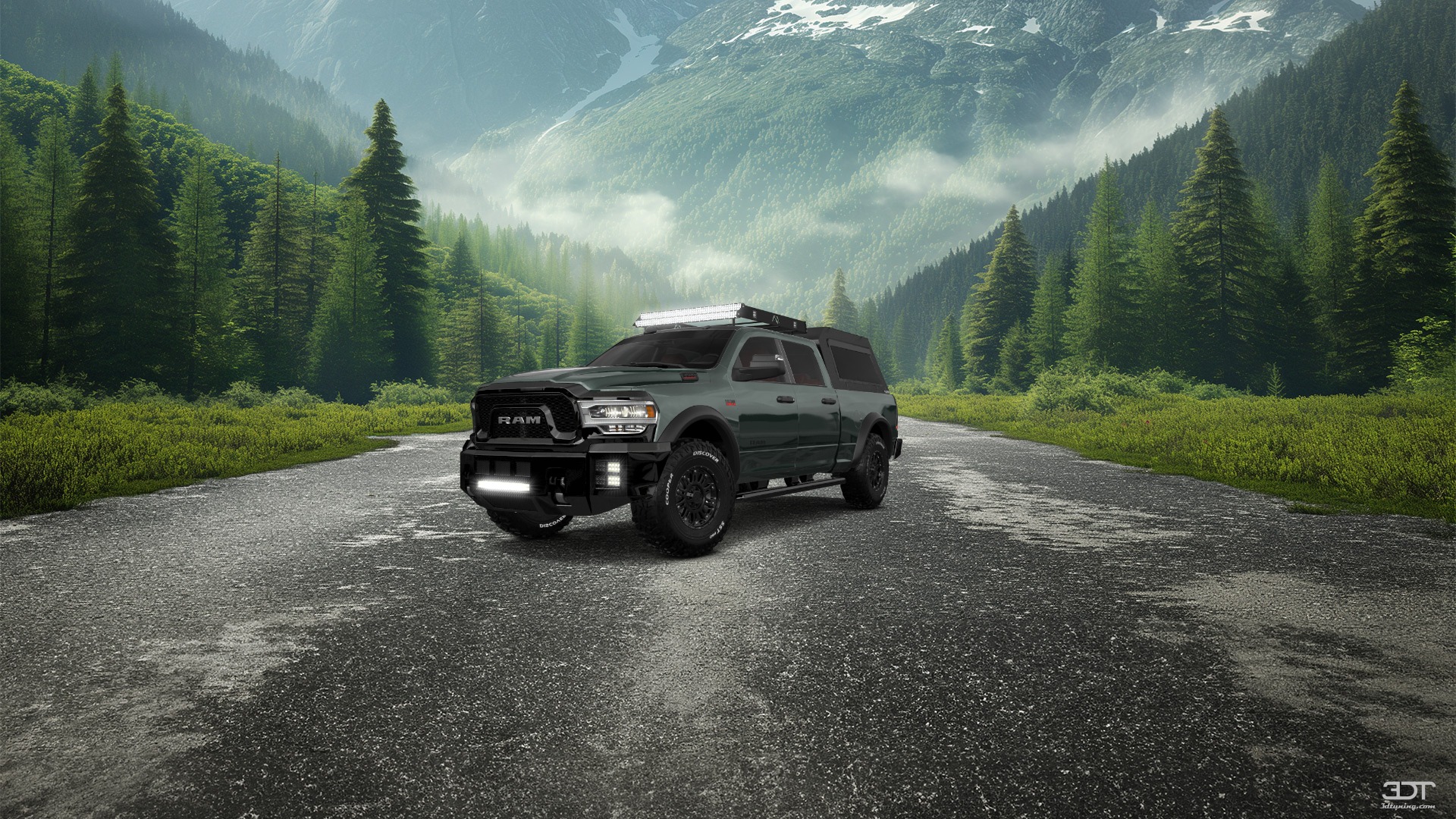 Dodge Ram 2500 4 Door pickup truck 2020 tuning