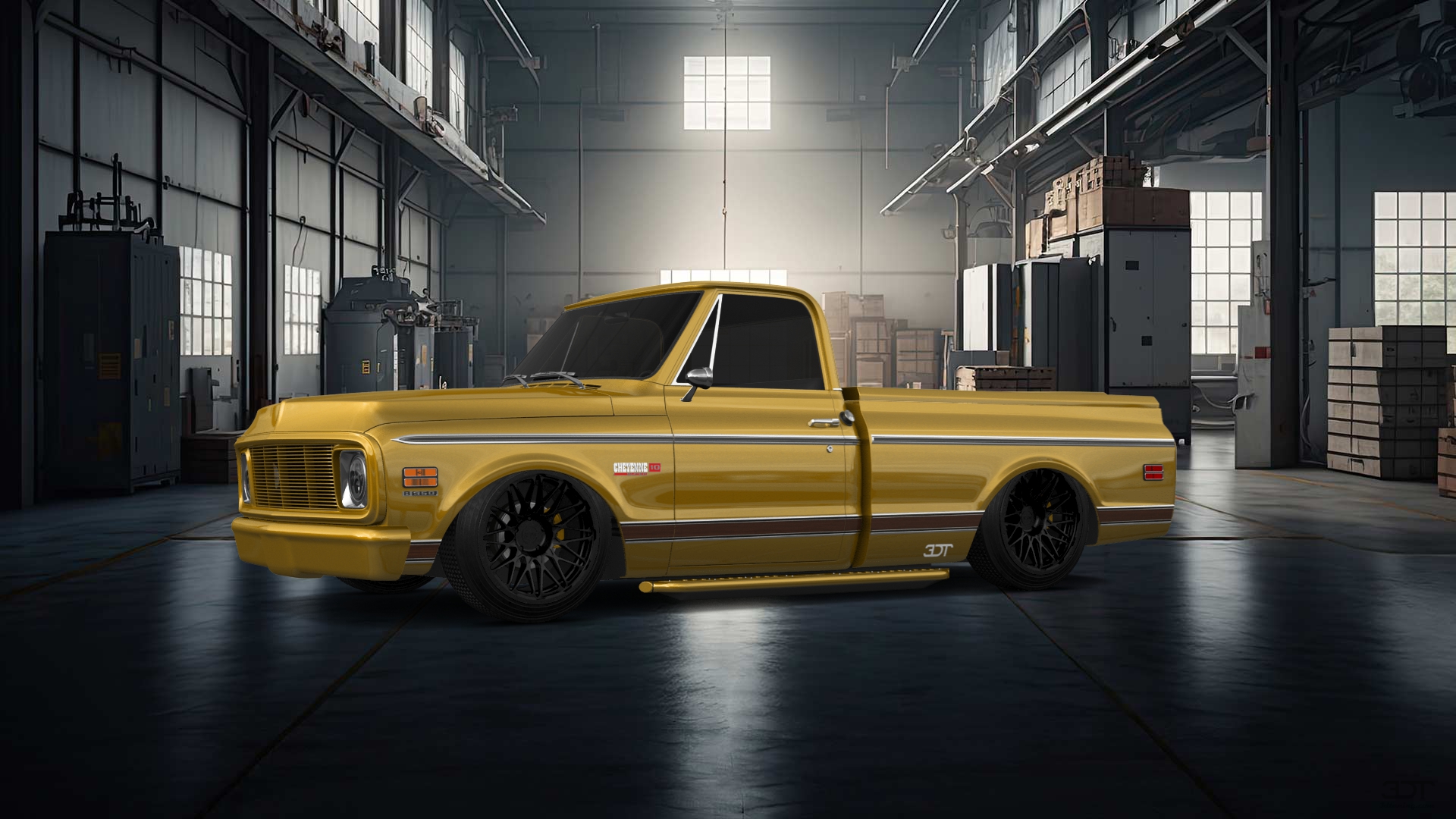 Chevrolet C-10 Cheyenne 2 Door pickup truck 1972 tuning