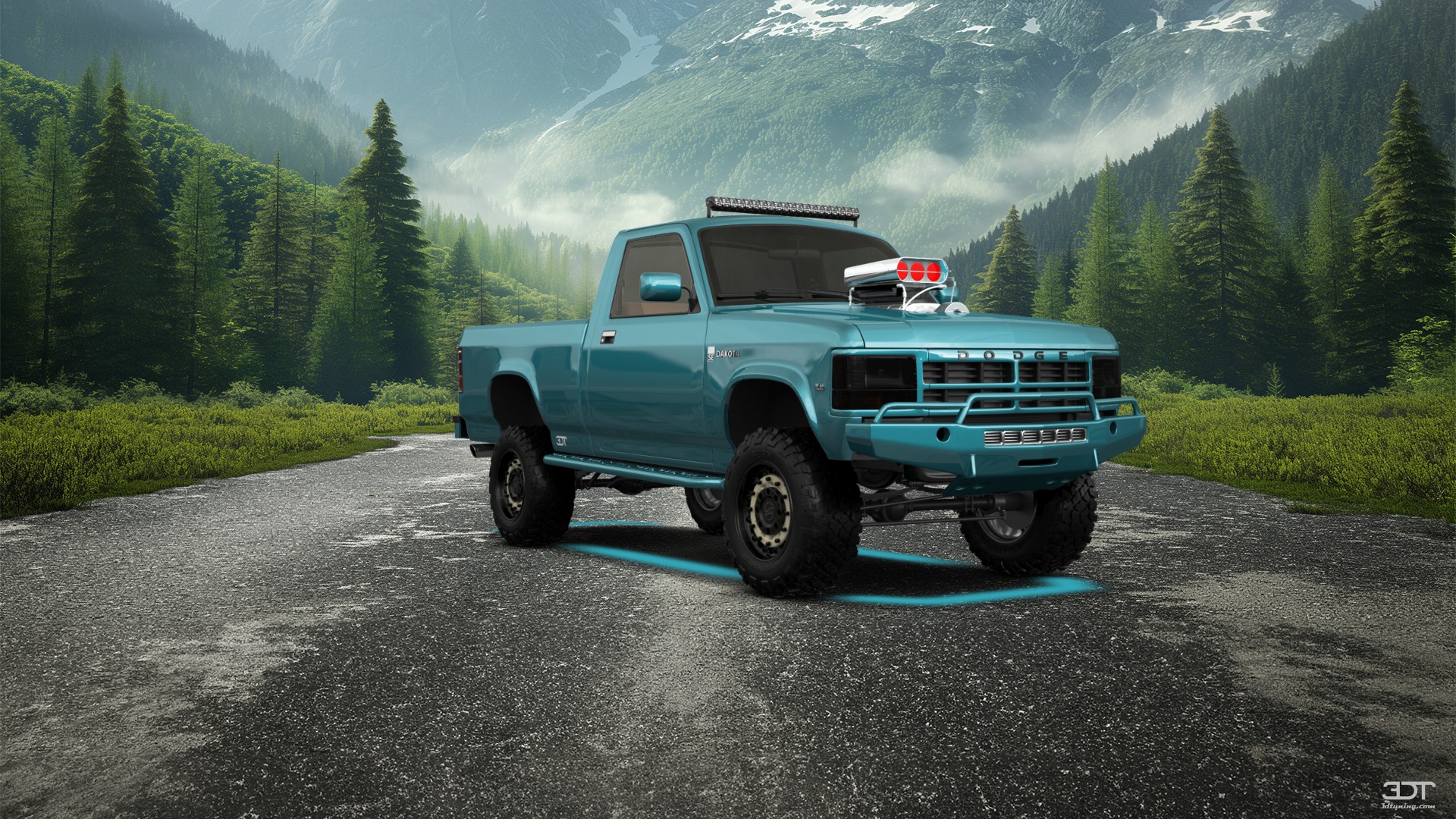 Dodge Dakota Regular Cab 2 Door pickup truck 1987