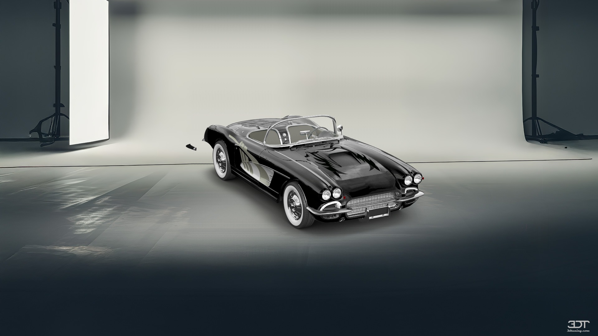 Chevrolet Corvette Convertible Coupe 1958 tuning
