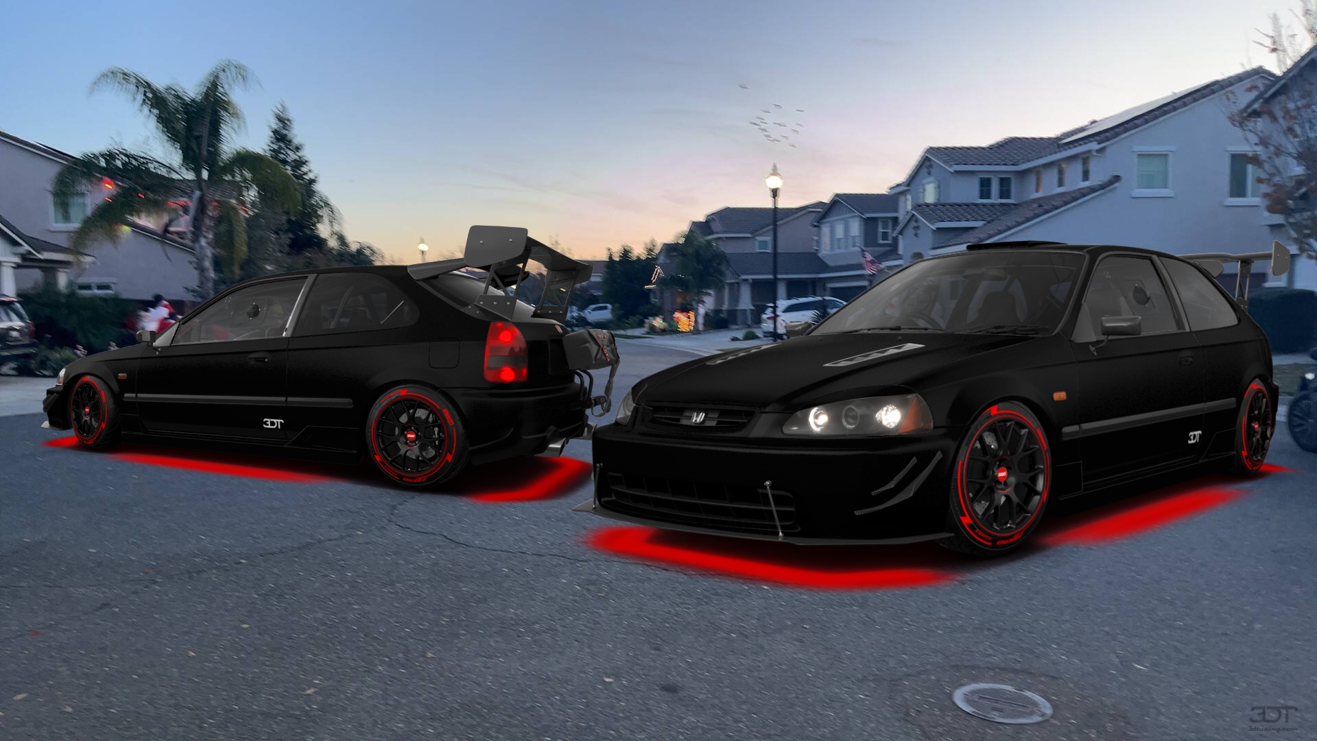 Honda Civic 3 Door Hatchback 1997 tuning