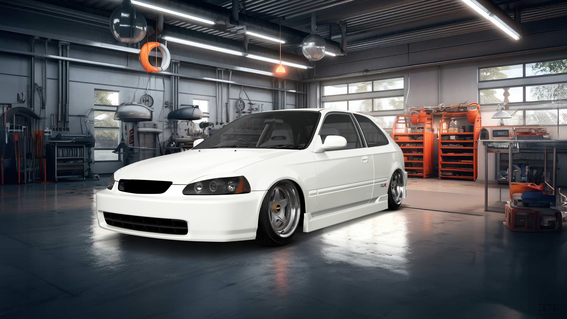 Honda Civic 3 Door Hatchback 1997 tuning