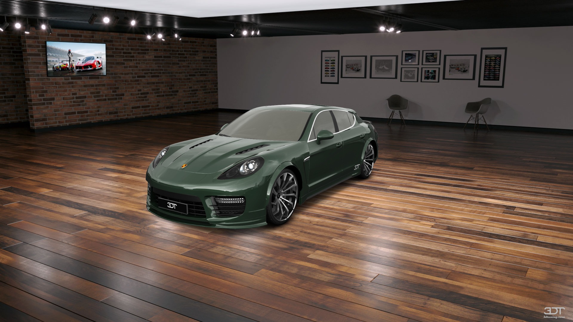 Porsche Panamera 4 door fastback saloon 2011 Изображения