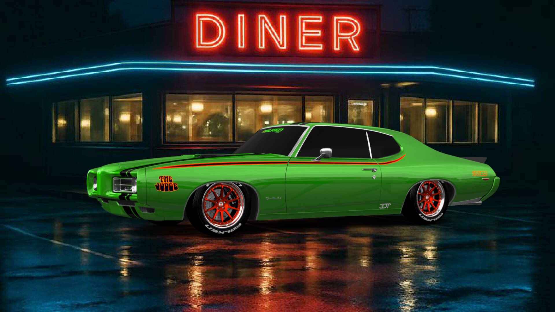 Pontiac GTO 2 Door Coupe 1969 tuning