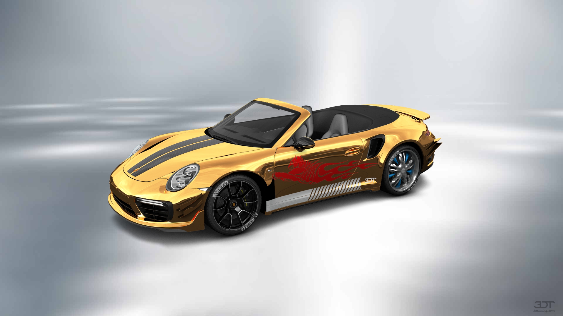 Porsche 911 Turbo S 2 Door Convertible 2014 tuning