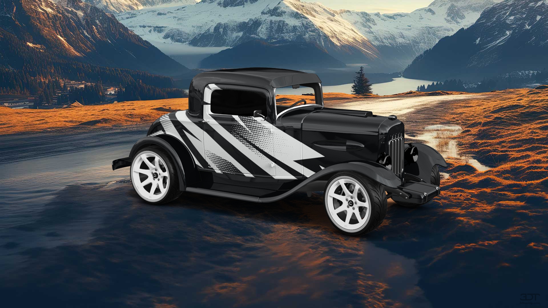 Ford Model B Deluxe 2 Door Coupe 1932 tuning