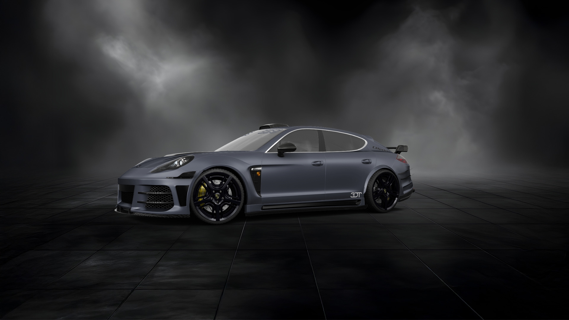 Porsche Panamera 4 door fastback saloon 2011 tuning