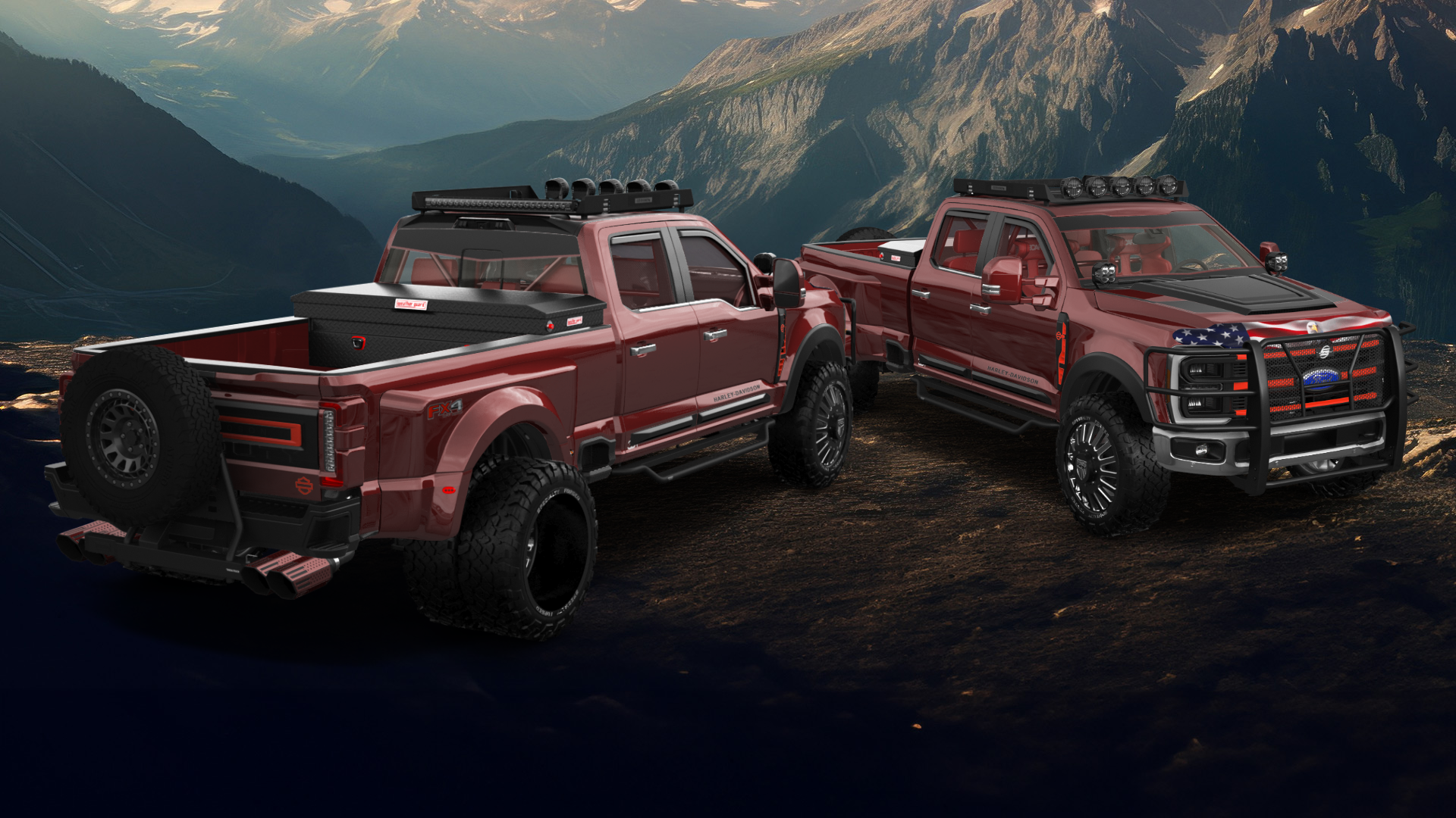 Ford F-350 DRW Crew Cab 4 Door pickup truck 2023 tuning