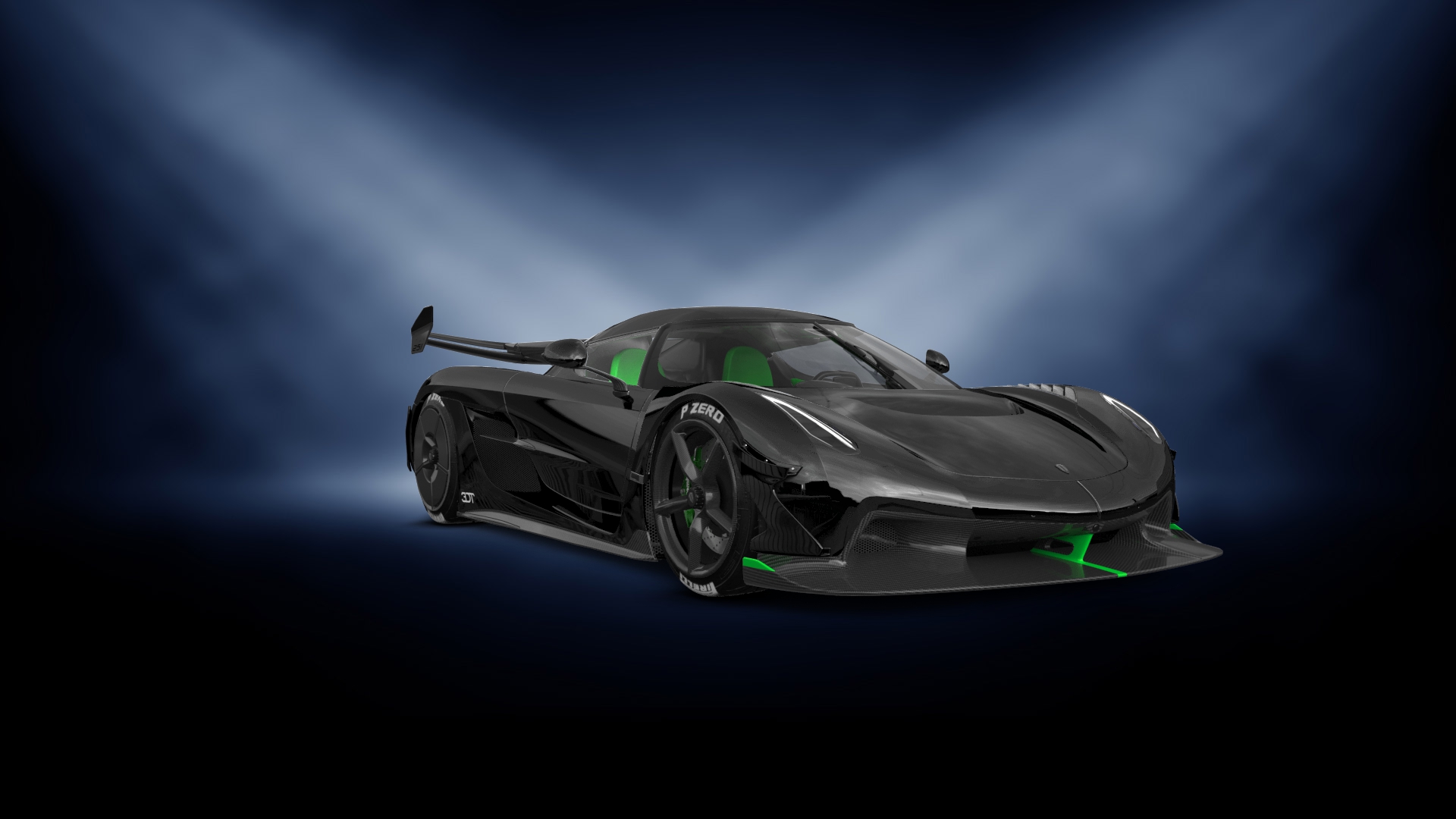 Koenigsegg Jesko 2 door targa top 2020