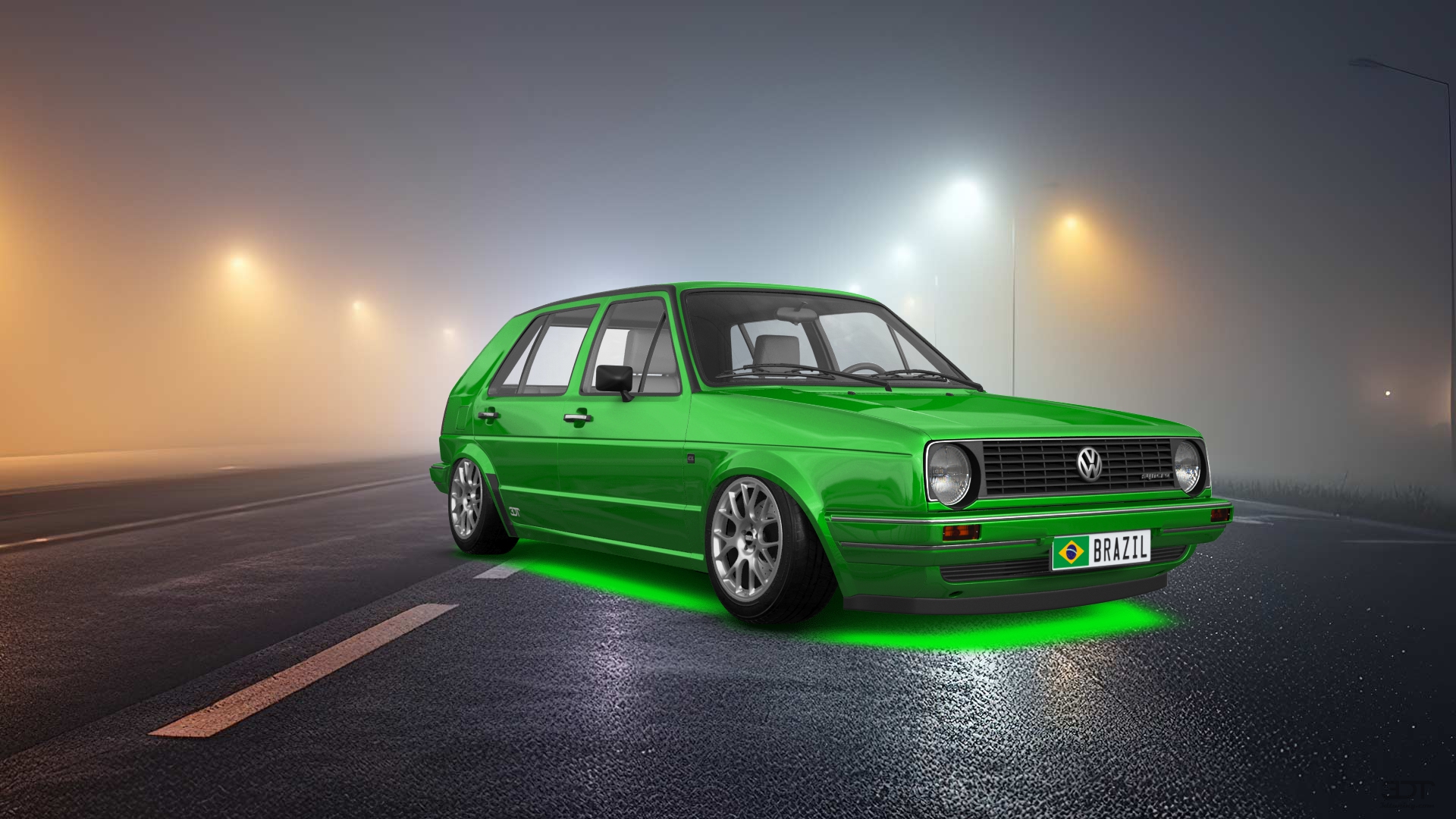 Volkswagen Golf Mk2 5 Door Hatchback 1983 tuning