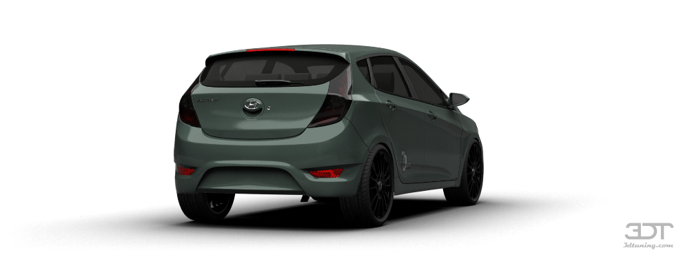 Tuning Hyundai Accent 5 Door Hatchback 2012