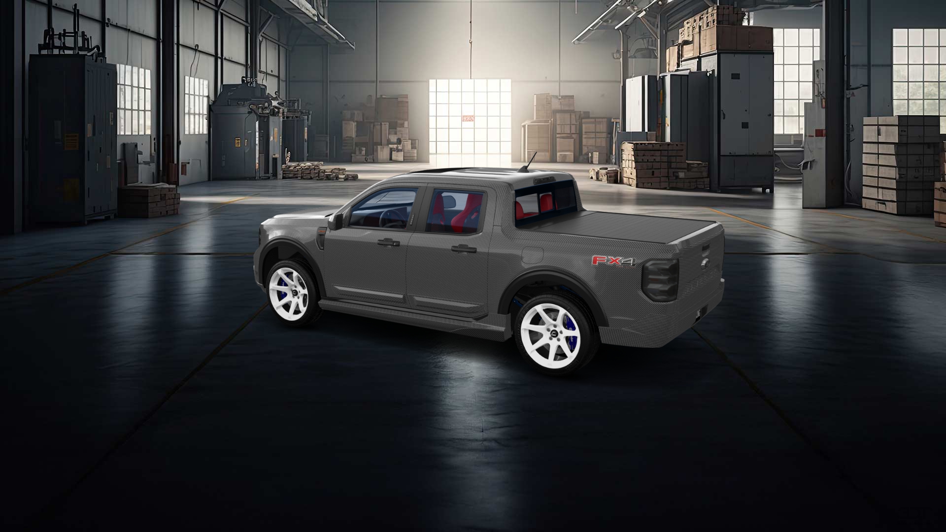 Ford Maverick 4 Door pickup truck 2022 tuning