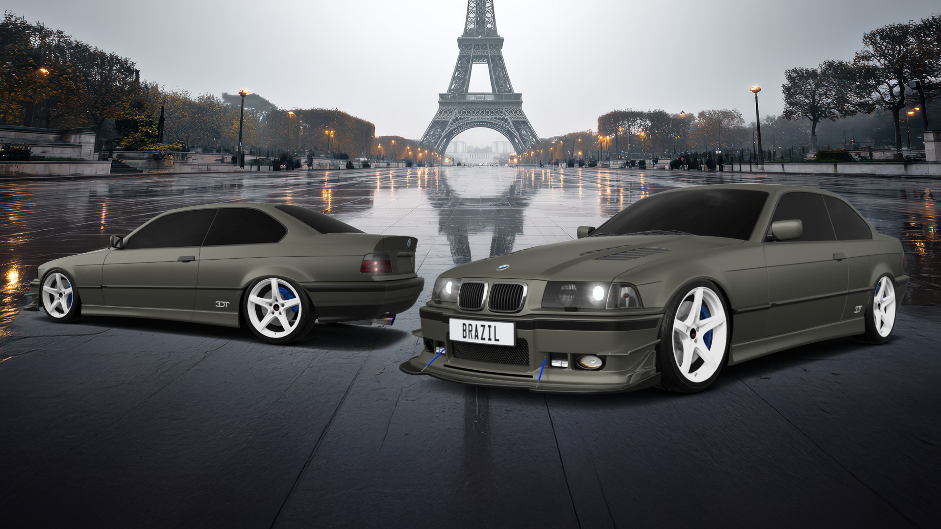BMW 3 Series 2 Door Coupe 1993 tuning