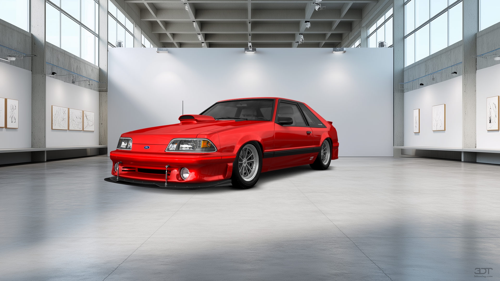 Ford Mustang 3 Door Hatchback 1988 Images