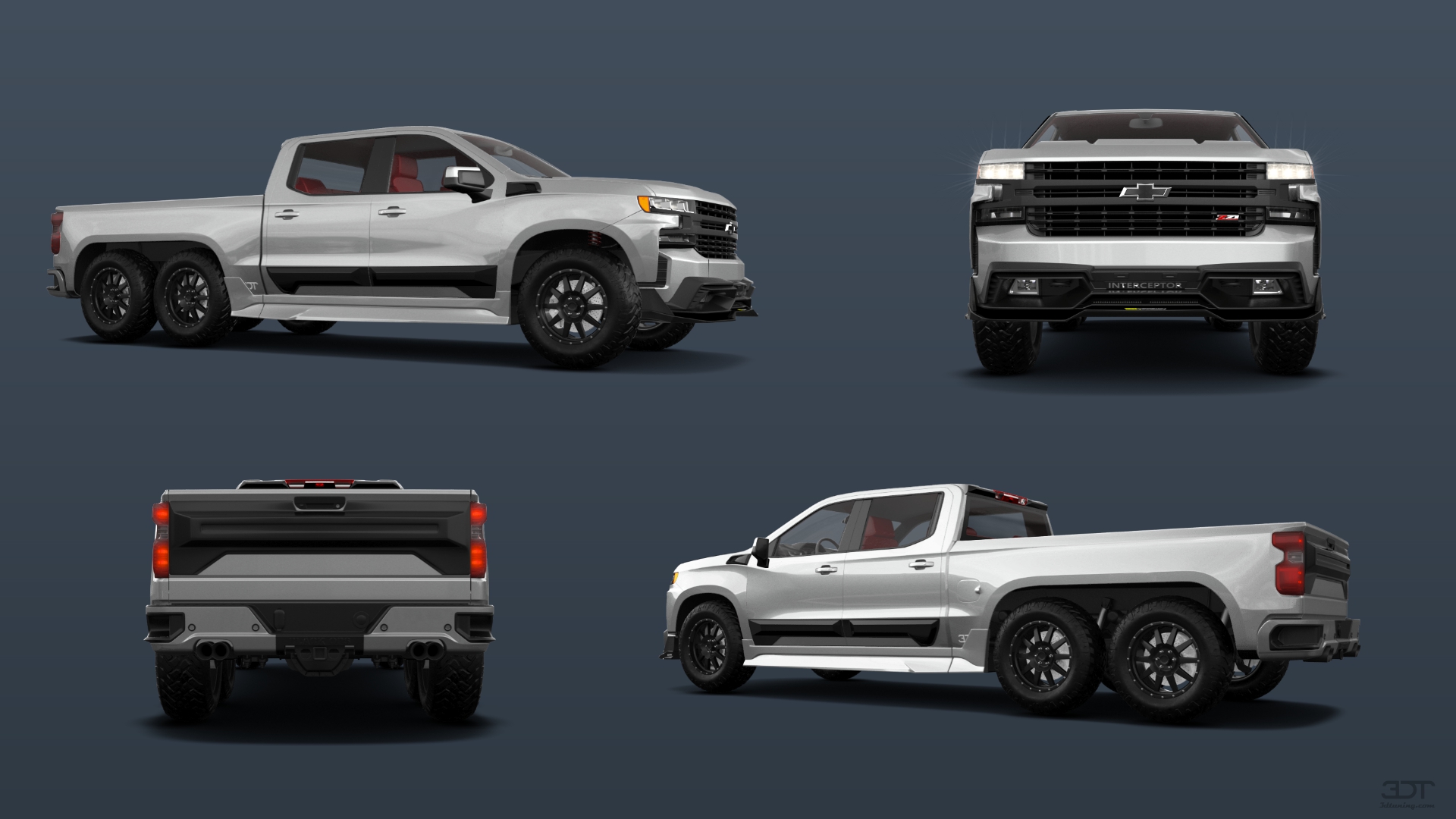 Chevrolet Silverado Hennessey Goliath 6X6 Truck 2020 tuning