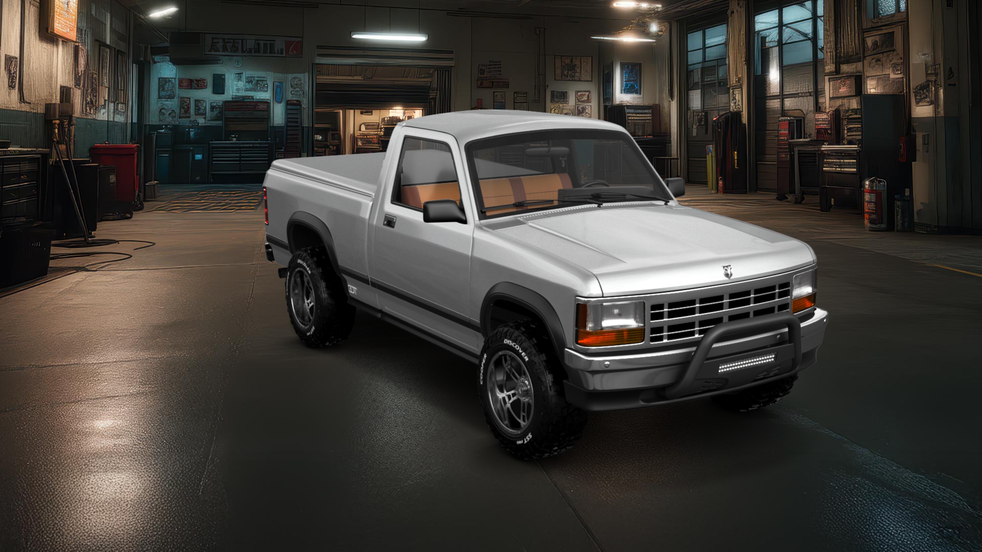 Dodge Dakota Regular Cab 2 Door pickup truck 1987 tuning