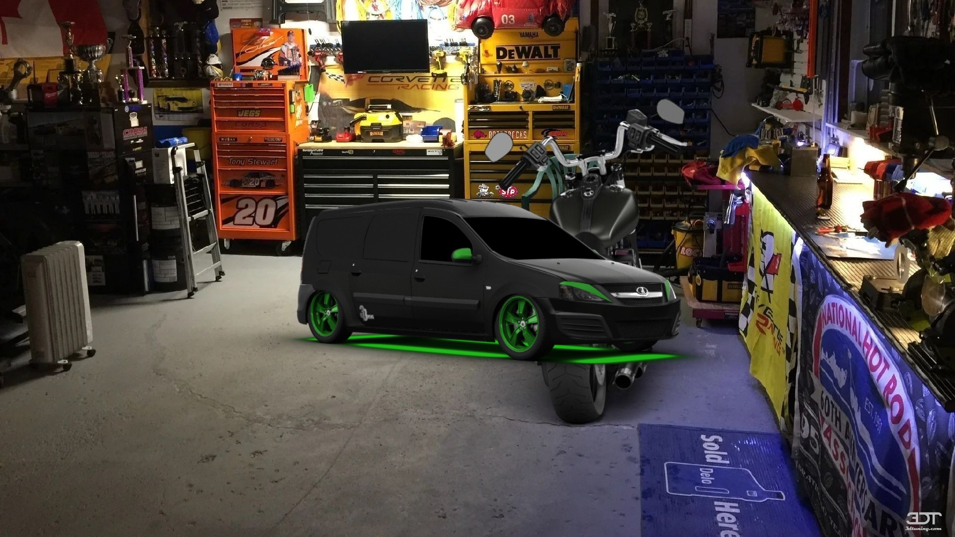 Lada Largus Furgon Van 2012 tuning