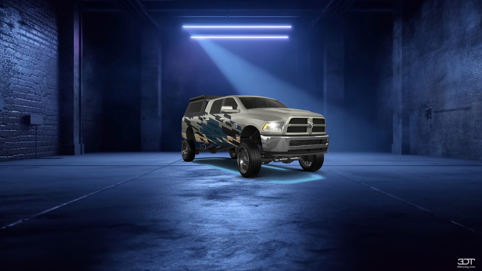 Dodge Ram 2500 Mega Cab 6.4 ft box 4 Door pickup truck 2010 tuning